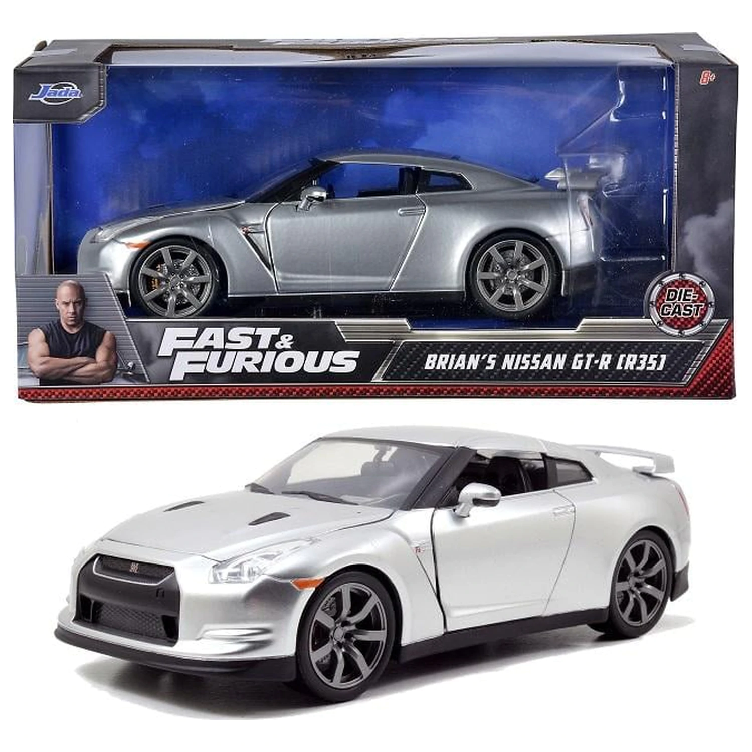 Fast & Furious 2009 Nissan GT-R 1:24 zdjęcie produktu