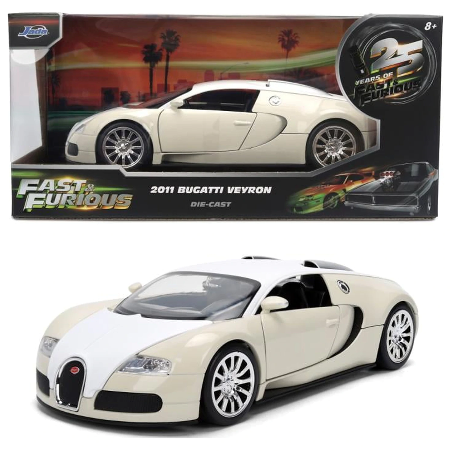 Fast & Furious 2011 Bugatti Veyron 1/24 zdjęcie produktu