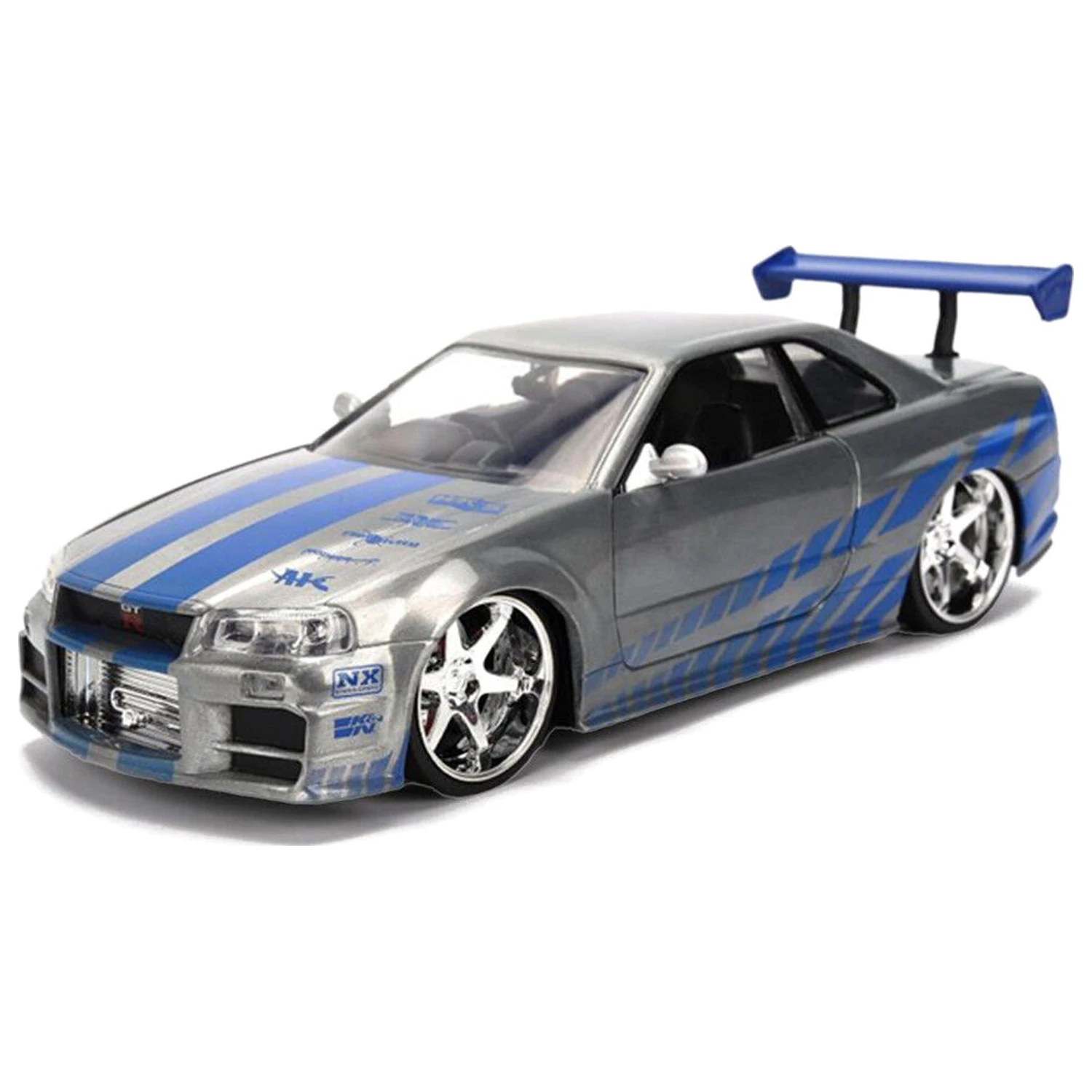 Fast & Furious metalowy pojazd kolekcjonerski 1:24 Anniversary Nissan Skyline 19 cm zdjęcie produktu