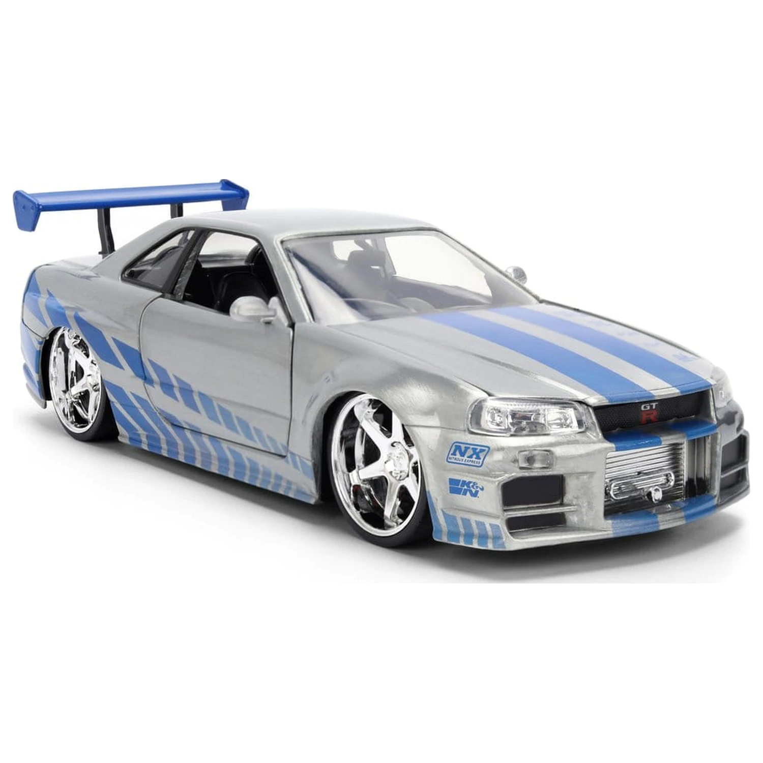 Fast & Furious metalowy pojazd kolekcjonerski 1:24 Anniversary Nissan Skyline 19 cm zdjęcie produktu