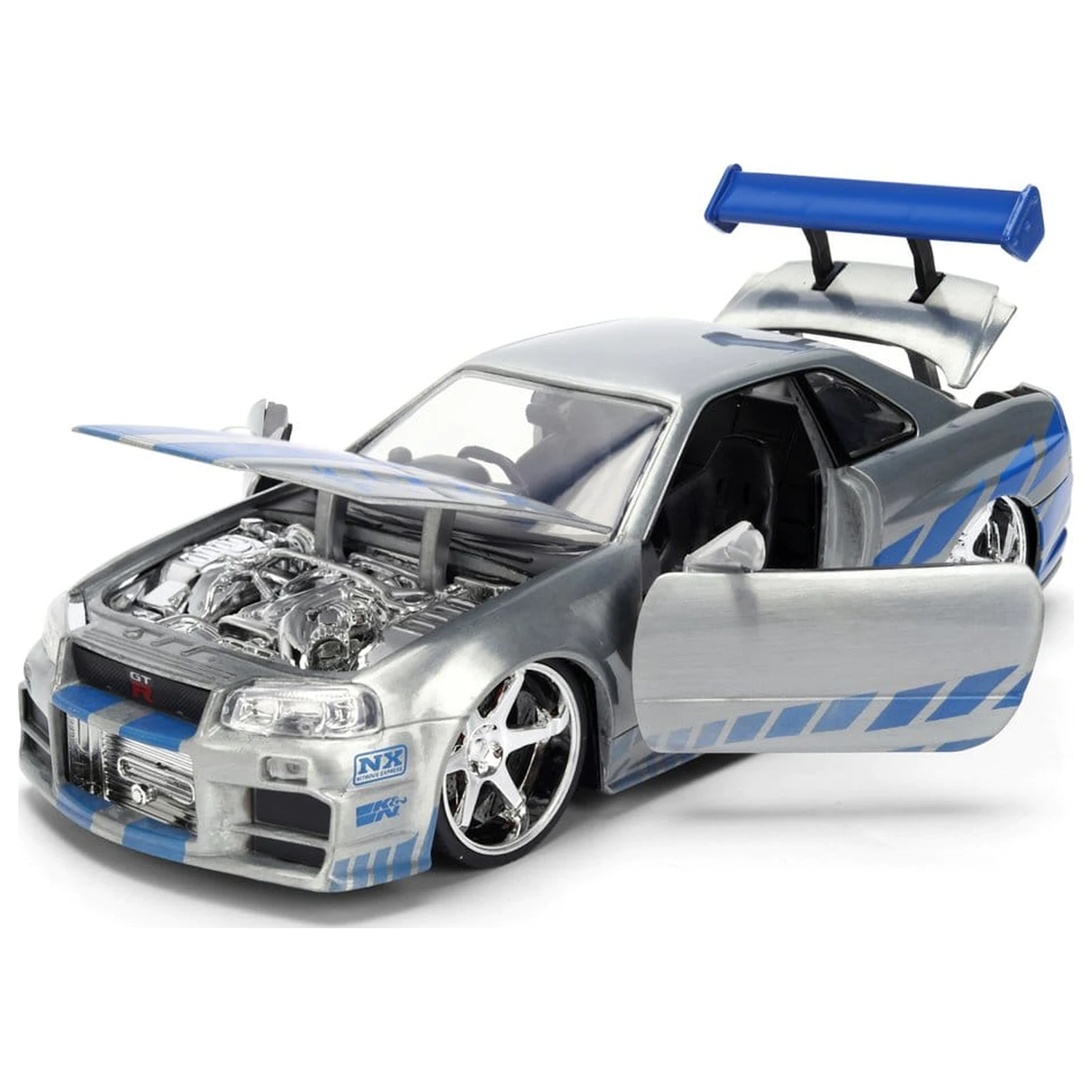 Fast & Furious metalowy pojazd kolekcjonerski 1:24 Anniversary Nissan Skyline 19 cm zdjęcie produktu