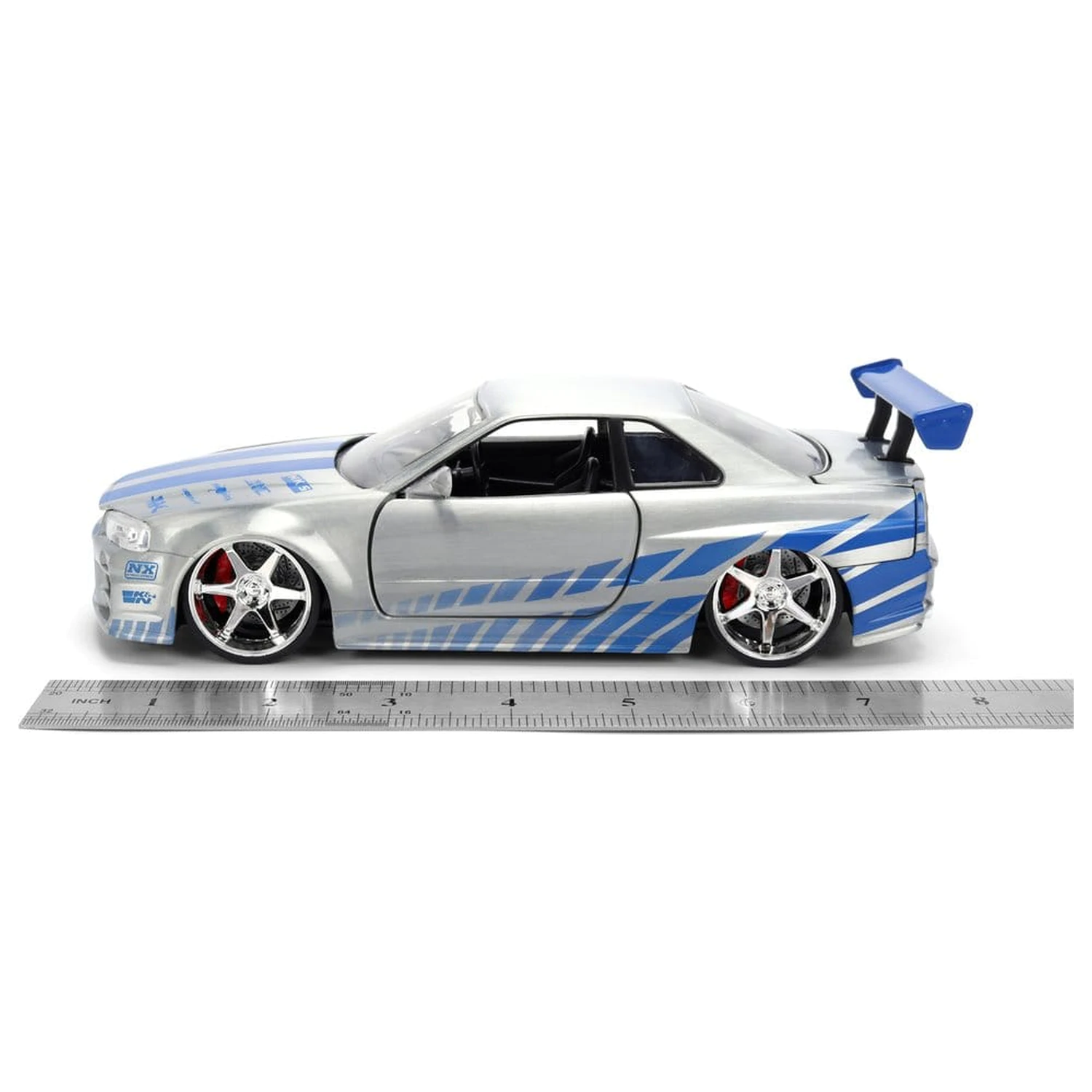 Fast & Furious metalowy pojazd kolekcjonerski 1:24 Anniversary Nissan Skyline 19 cm zdjęcie produktu