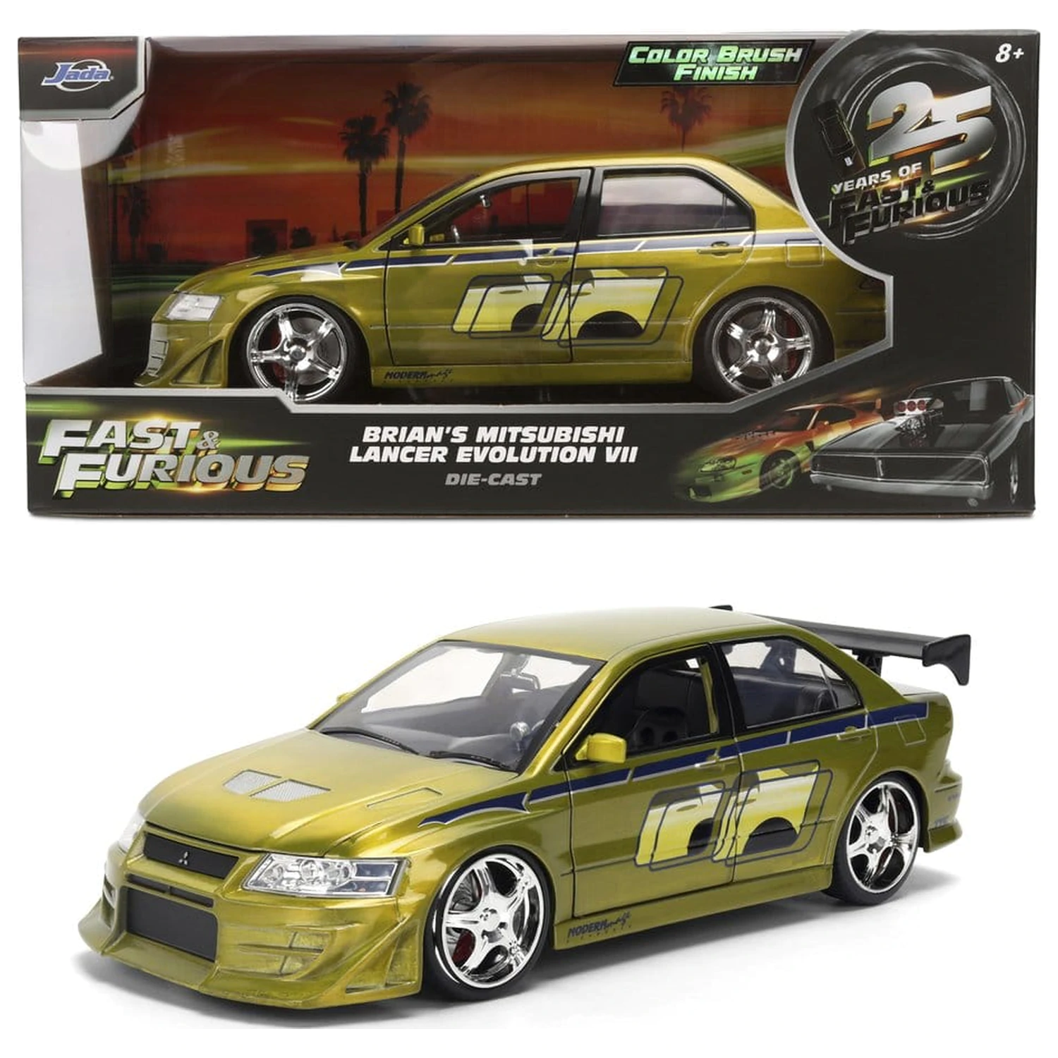 Fast & Furious Diecast Model 1/24 Anniversary Mitsubishi zdjęcie produktu