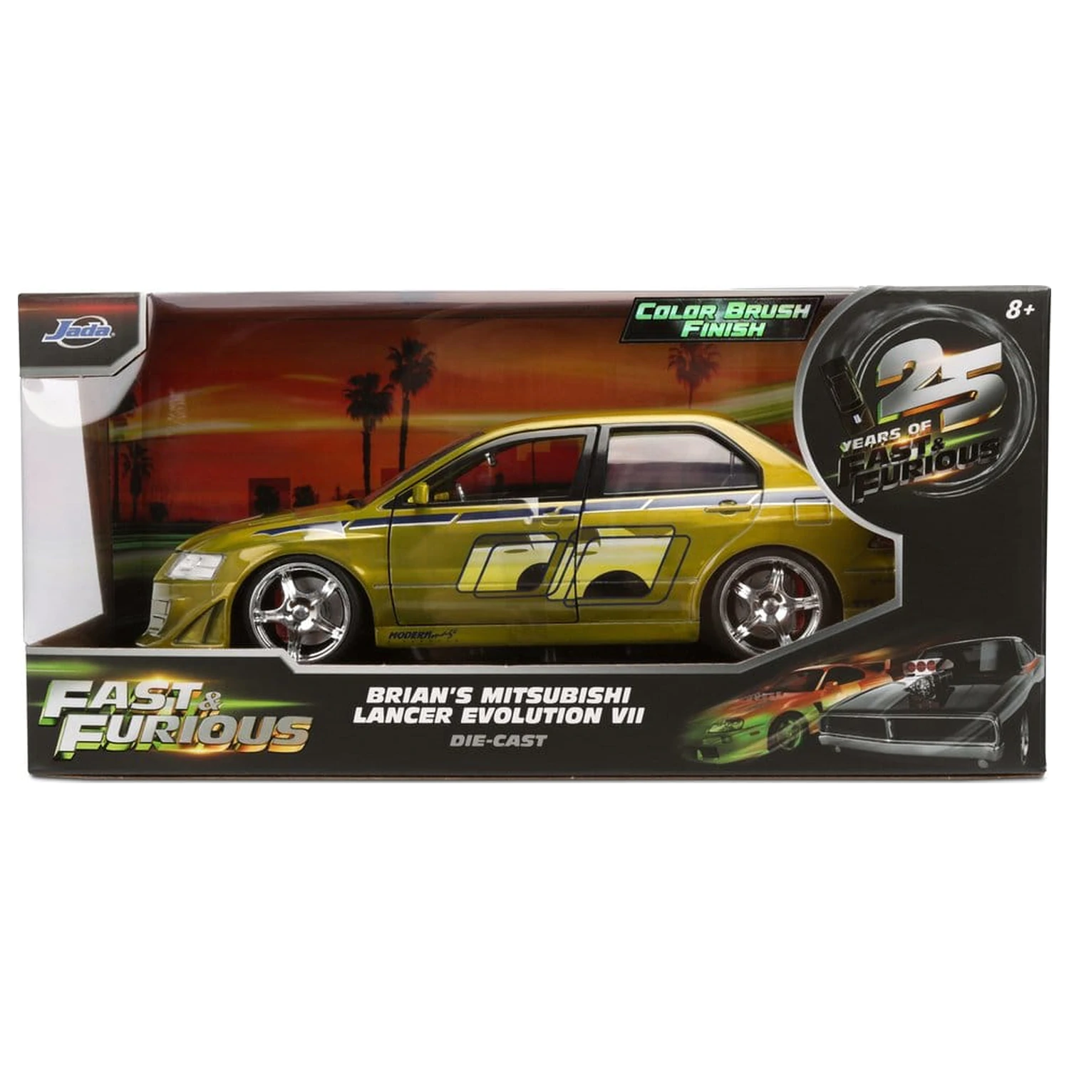 Fast & Furious Diecast Model 1/24 Anniversary Mitsubishi zdjęcie produktu