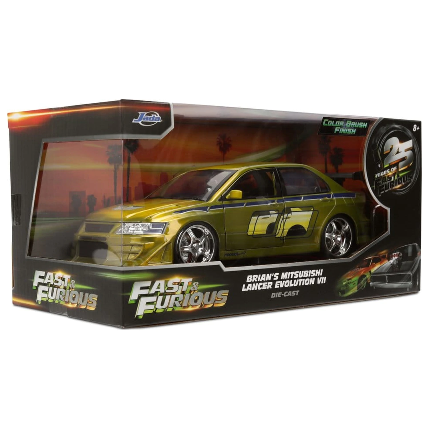 Fast & Furious Diecast Model 1/24 Anniversary Mitsubishi zdjęcie produktu