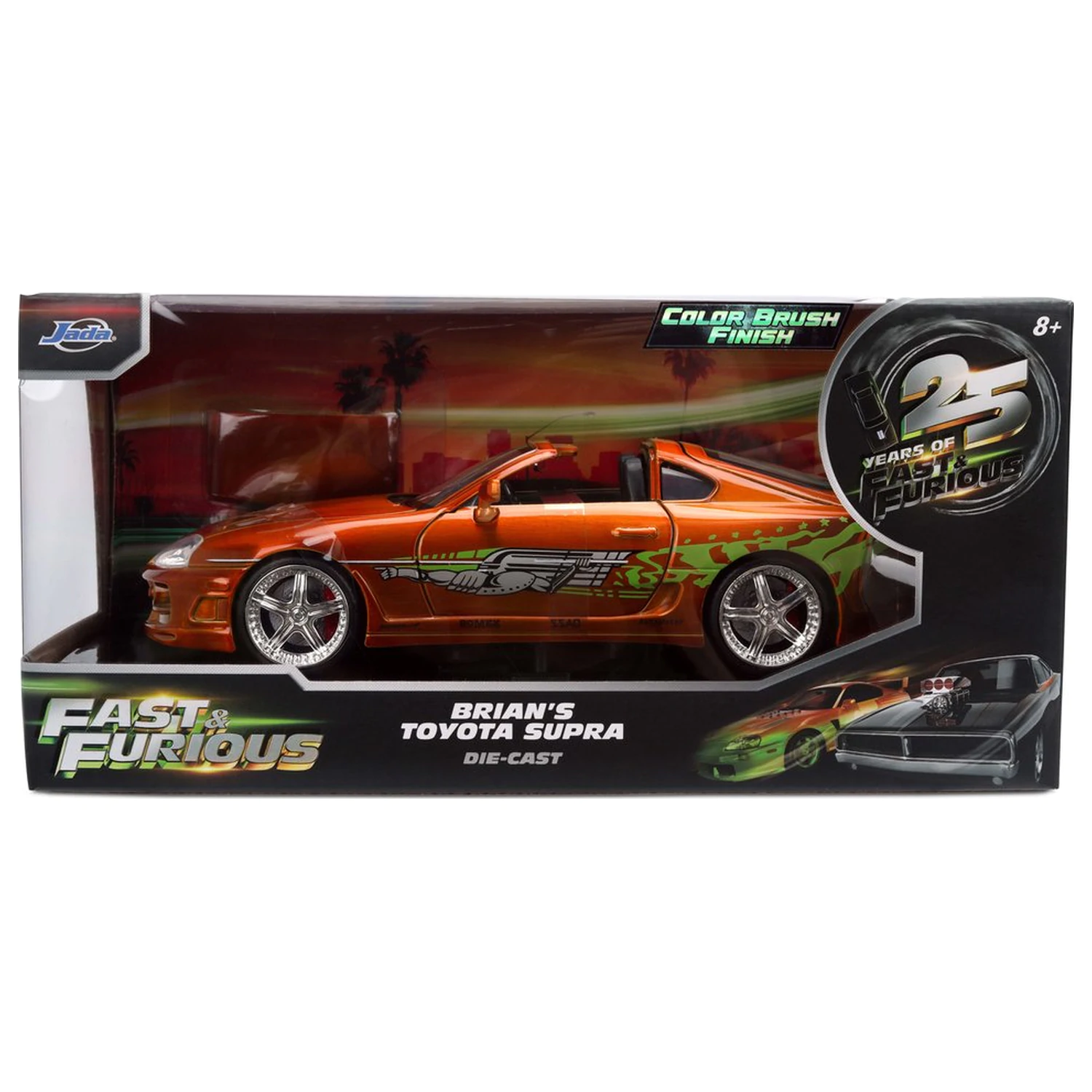 Fast & Furious Diecast Model 1/24 Anniversary Toyota Supra zdjęcie produktu
