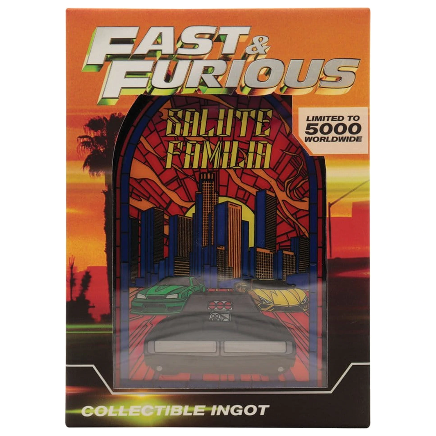 Fast & Furious Sztabka w stylu witrażu Metalowa zdjęcie produktu