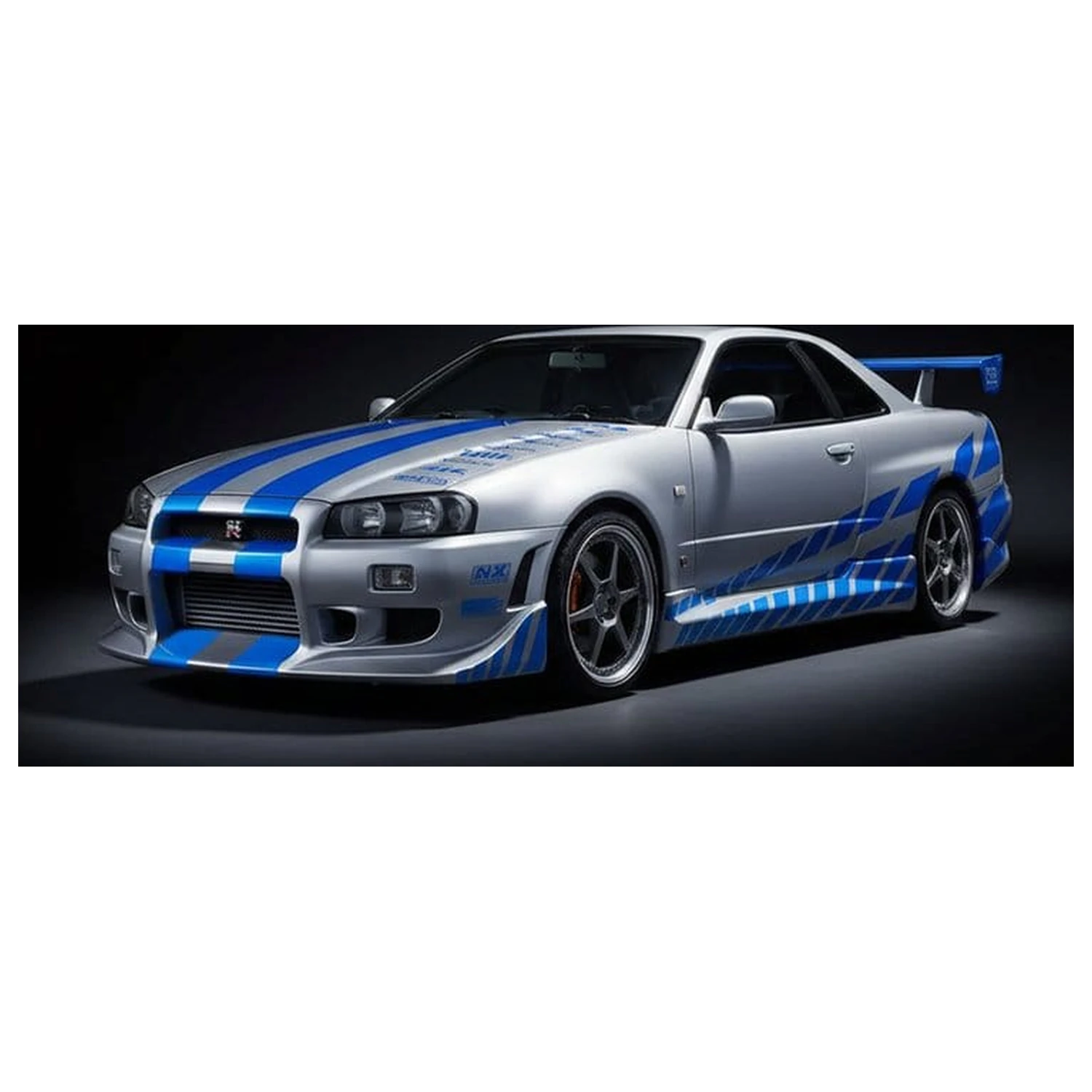 Fast & Furious Zestaw modeli Samochód Brian's 1999 Nissan Skyline GT-R zdjęcie produktu