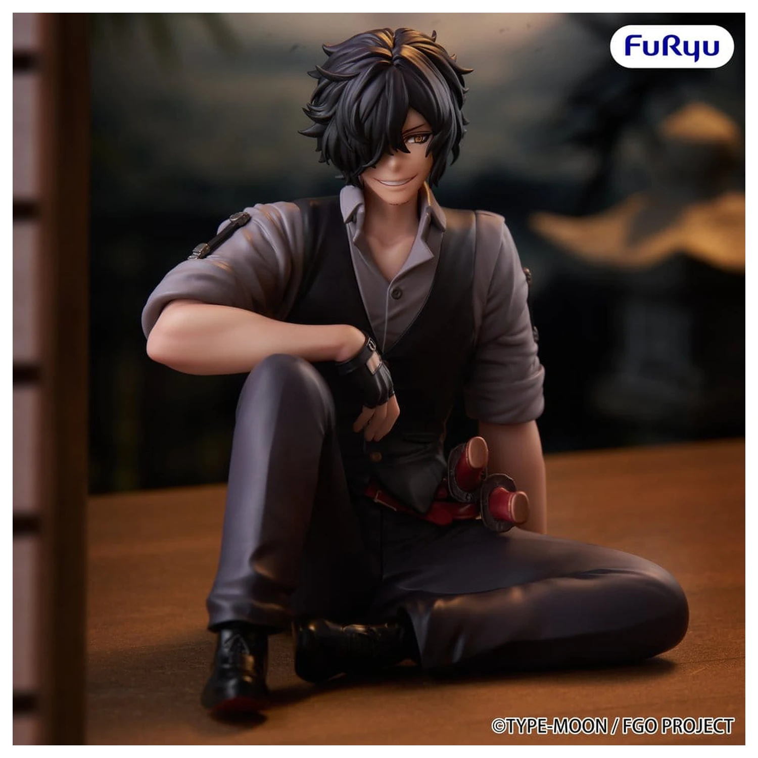 Fate/Grand Order Noodle Stopper PVC Figure Assassin Izou Okada Awesome Dapper Suit 9 cm zdjęcie produktu