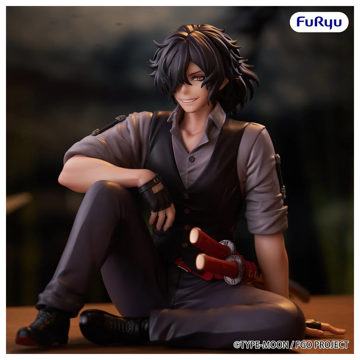 Fate/Grand Order Noodle Stopper PVC Figure Assassin Izou Okada Awesome Dapper Suit 9 cm zdjęcie produktu