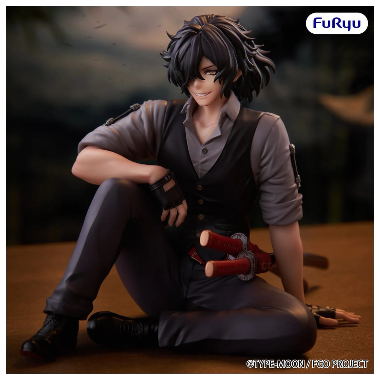 Fate/Grand Order Noodle Stopper PVC Figure Assassin Izou Okada Awesome Dapper Suit 9 cm zdjęcie produktu
