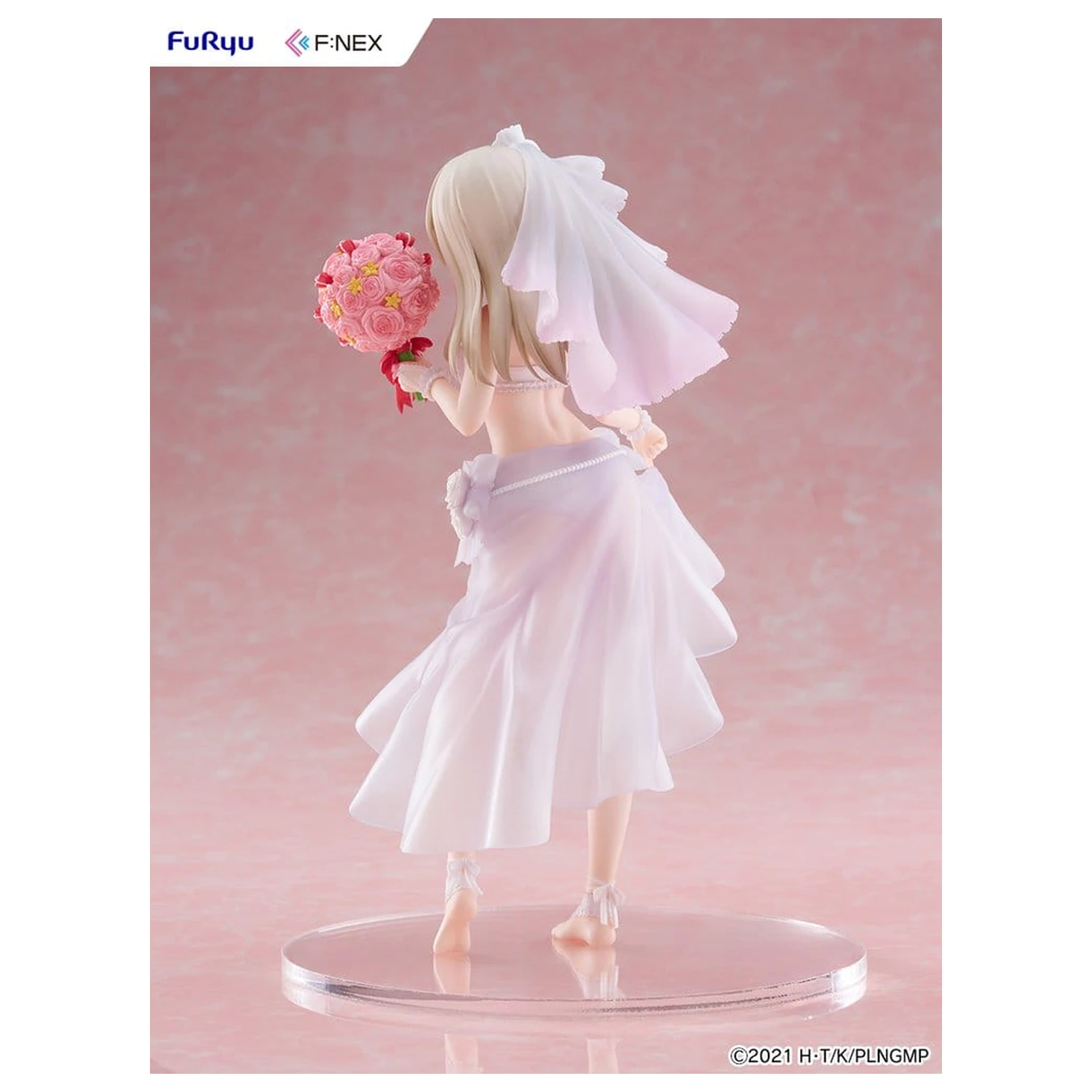 Fate/kaleid liner Prisma Illya: Licht - The Nameless Girl F:NEX Figurka PVC 1/7 Illyasviel von Einzbern Wedding Swimsuit Ver. 21 cm zdjęcie produktu