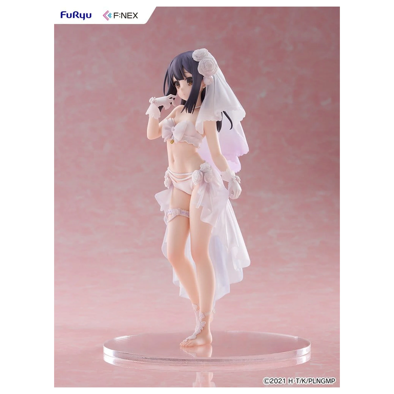 Fate/kaleid liner Prisma Illya: Licht - The Nameless Girl F:NEX Figurka PVC 1/7 Miyu Edelfelt Wedding Swimsuit Ver. 21 cm zdjęcie produktu