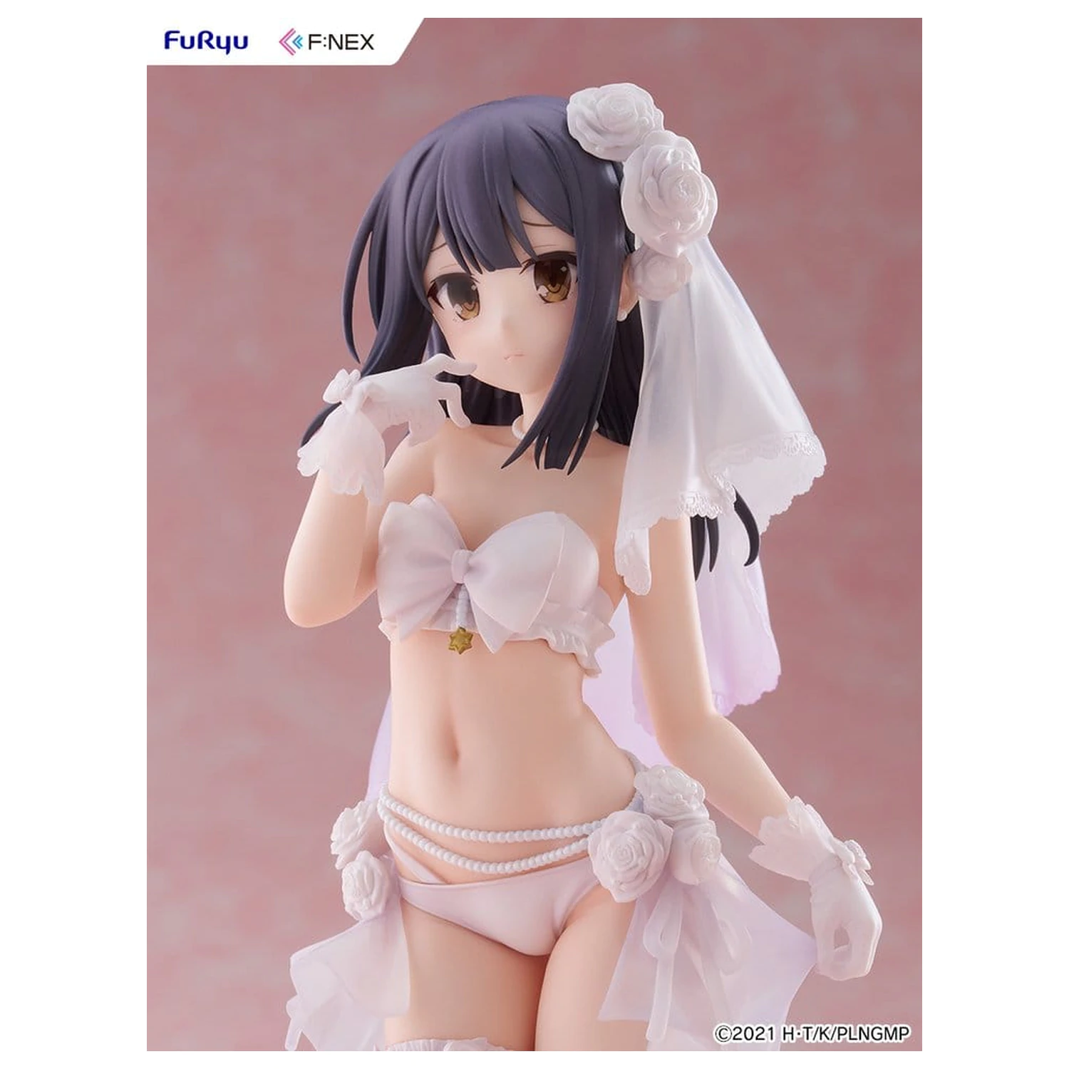 Fate/kaleid liner Prisma Illya: Licht - The Nameless Girl F:NEX Figurka PVC 1/7 Miyu Edelfelt Wedding Swimsuit Ver. 21 cm zdjęcie produktu