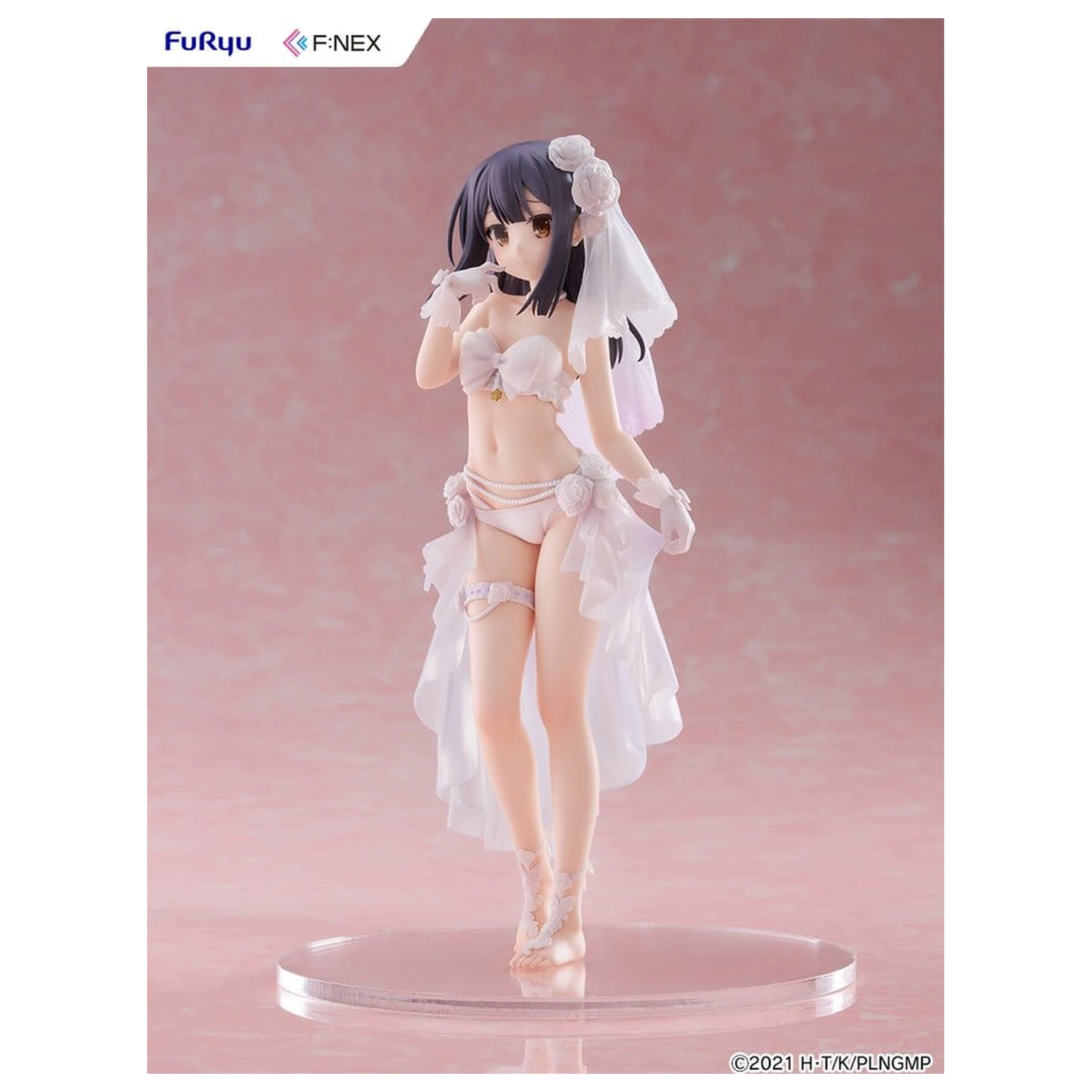 Fate/kaleid liner Prisma Illya: Licht - The Nameless Girl F:NEX Figurka PVC 1/7 Miyu Edelfelt Wedding Swimsuit Ver. 21 cm zdjęcie produktu