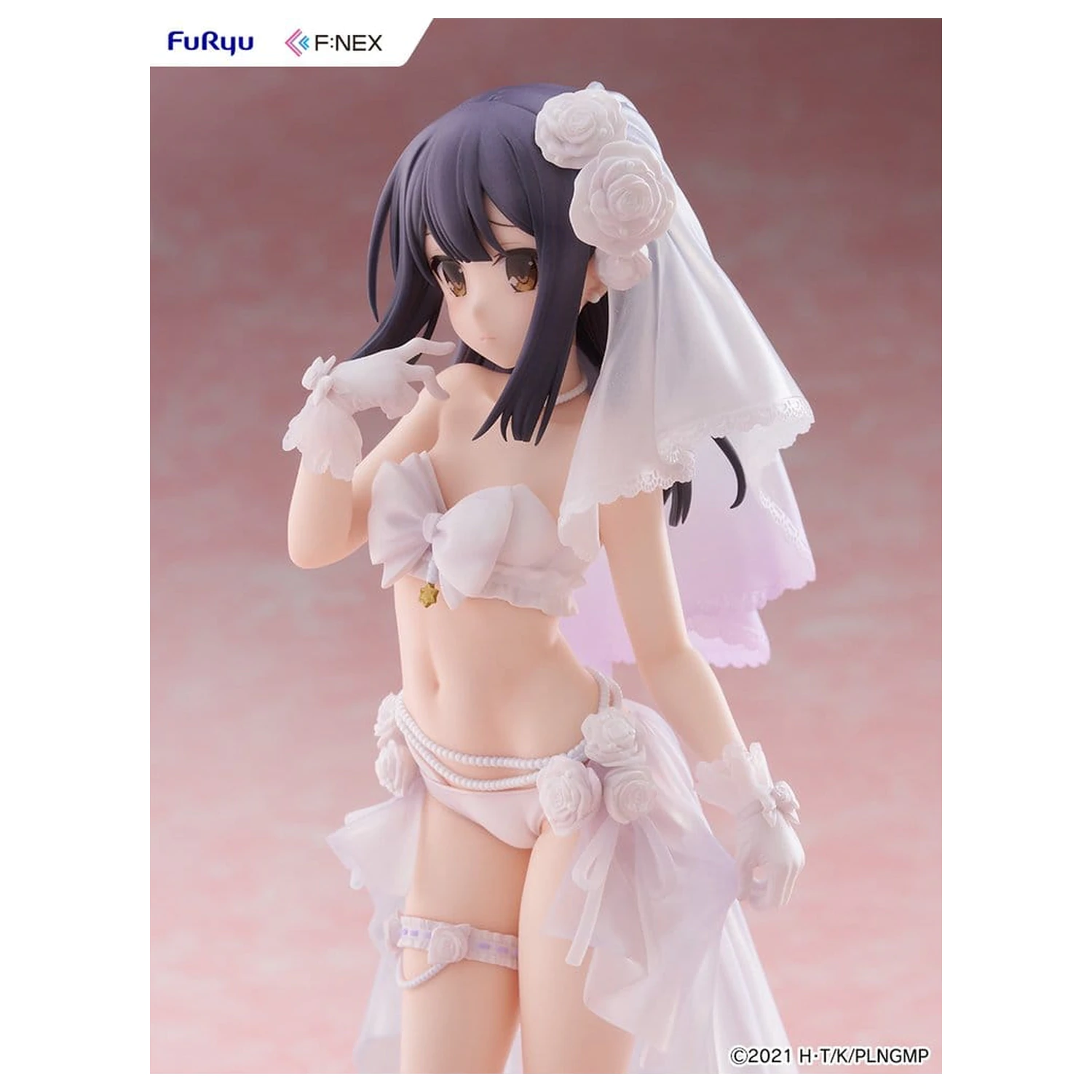 Fate/kaleid liner Prisma Illya: Licht - The Nameless Girl F:NEX Figurka PVC 1/7 Miyu Edelfelt Wedding Swimsuit Ver. 21 cm zdjęcie produktu