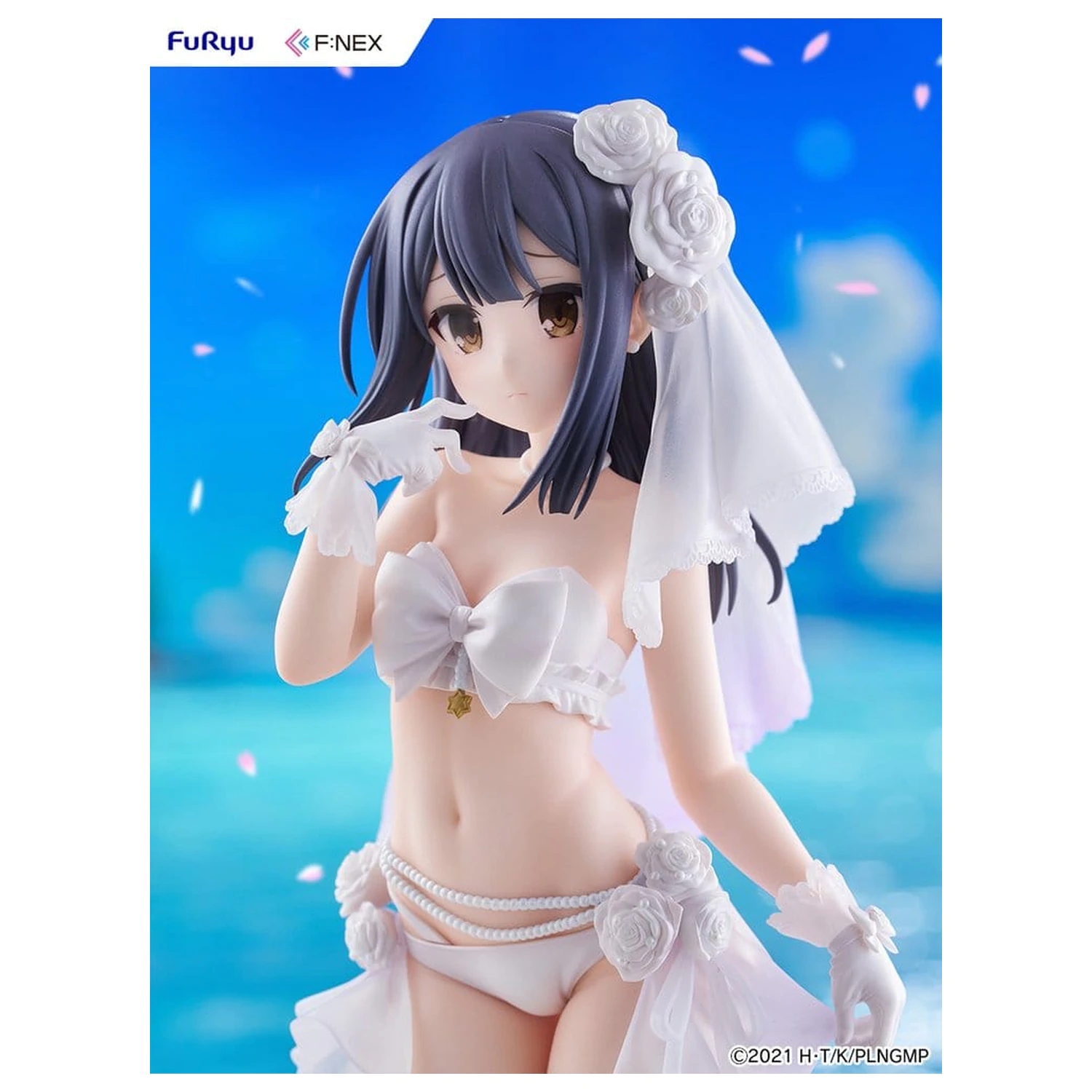 Fate/kaleid liner Prisma Illya: Licht - The Nameless Girl F:NEX Figurka PVC 1/7 Miyu Edelfelt Wedding Swimsuit Ver. 21 cm zdjęcie produktu