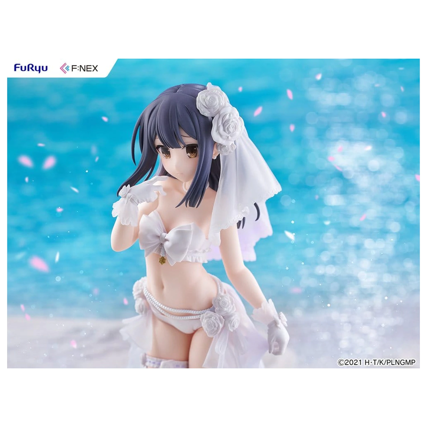 Fate/kaleid liner Prisma Illya: Licht - The Nameless Girl F:NEX Figurka PVC 1/7 Miyu Edelfelt Wedding Swimsuit Ver. 21 cm zdjęcie produktu