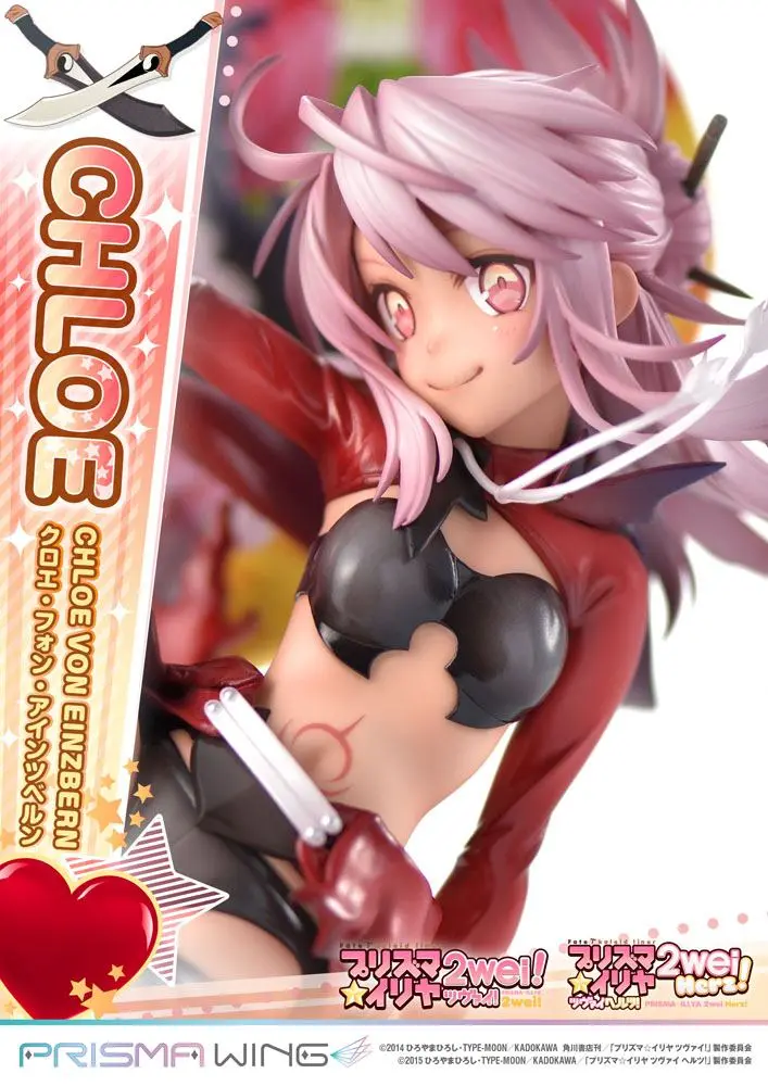 Fate/kaleid liner Prisma Illya Prisma Wing Statua PVC 1/7 Chloe von Einzbern 20 cm zdjęcie produktu