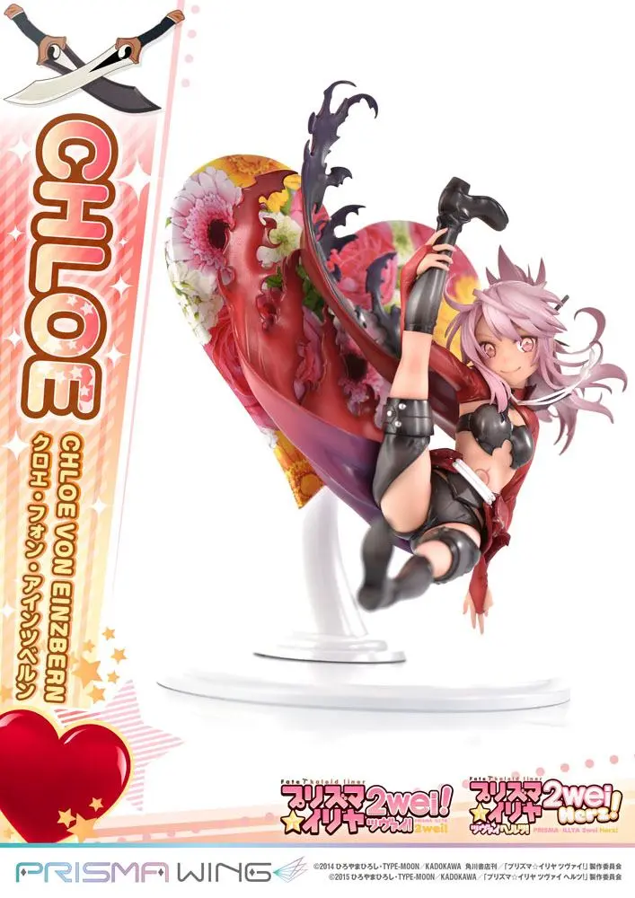 Fate/kaleid liner Prisma Illya Prisma Wing Statua PVC 1/7 Chloe von Einzbern 20 cm zdjęcie produktu