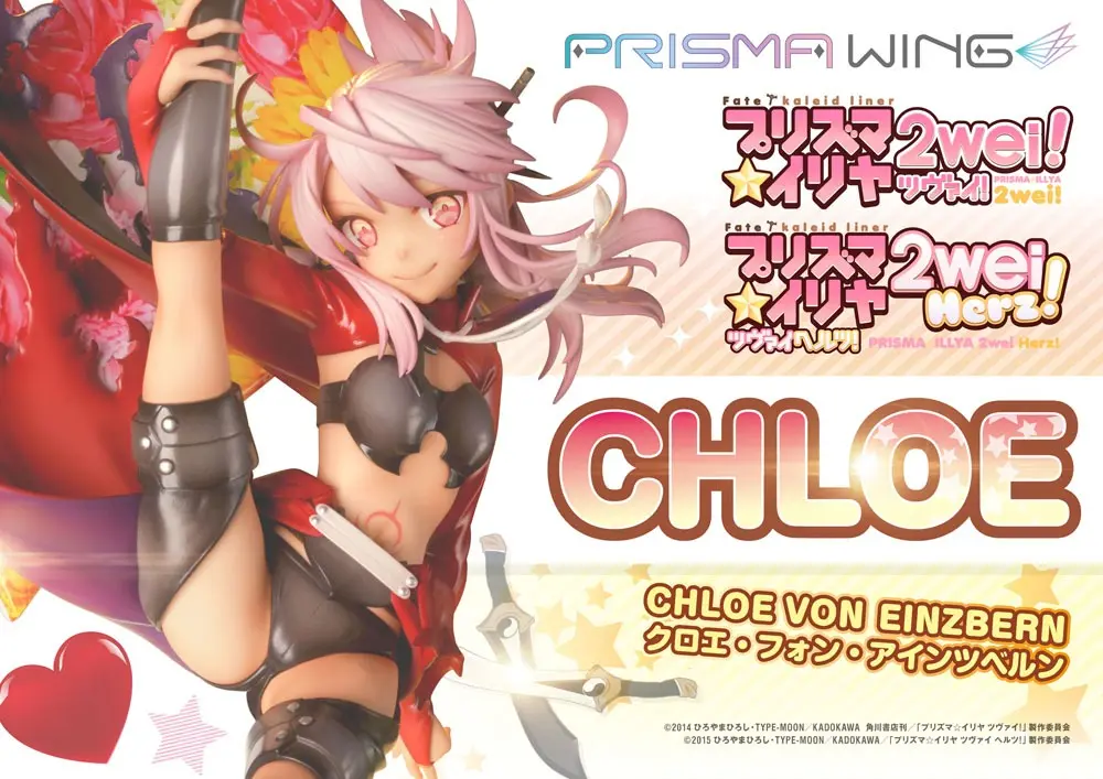 Fate/kaleid liner Prisma Illya Prisma Wing Statua PVC 1/7 Chloe von Einzbern 20 cm zdjęcie produktu