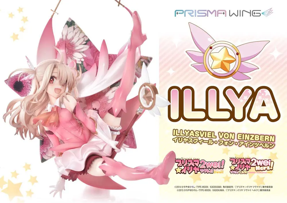 Fate Prisma Wing PVC Statua 1/7 Illyasviel von Einzbern Bonus Version 20 cm zdjęcie produktu