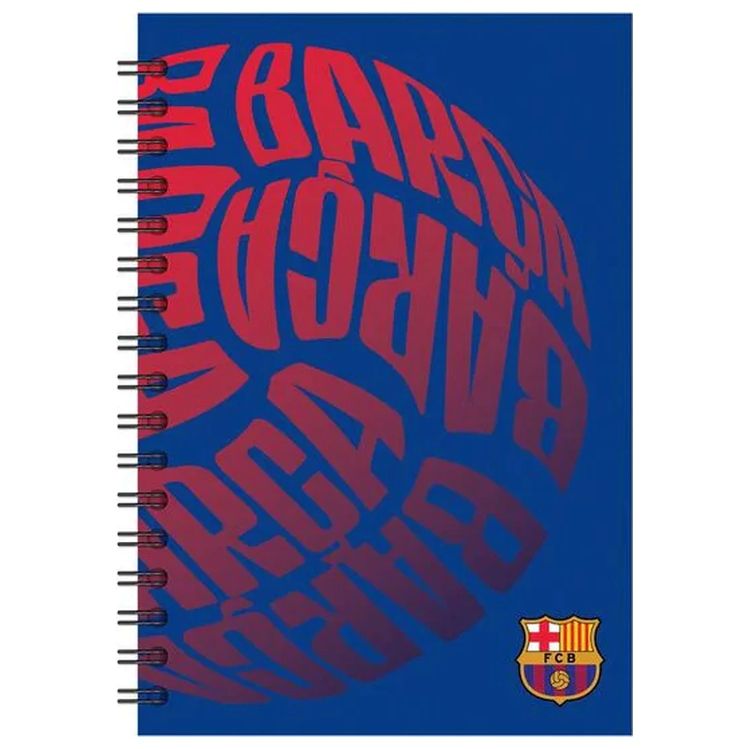 FC Barcelona Ball B/5 Liniowy Zeszyt Spiralny 70 Kartek zdjęcie produktu