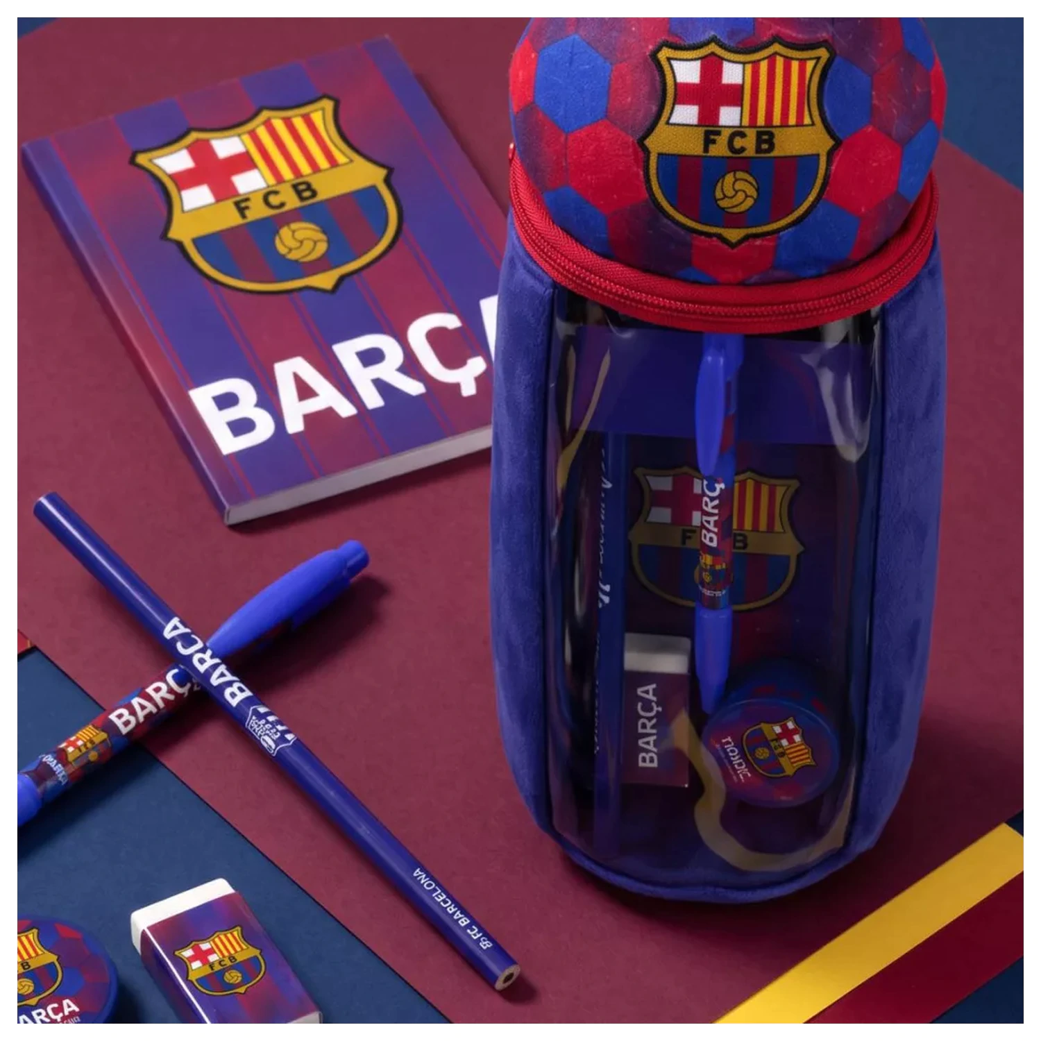 FC Barcelona Pluszowy Wypchany Piórnik zdjęcie produktu