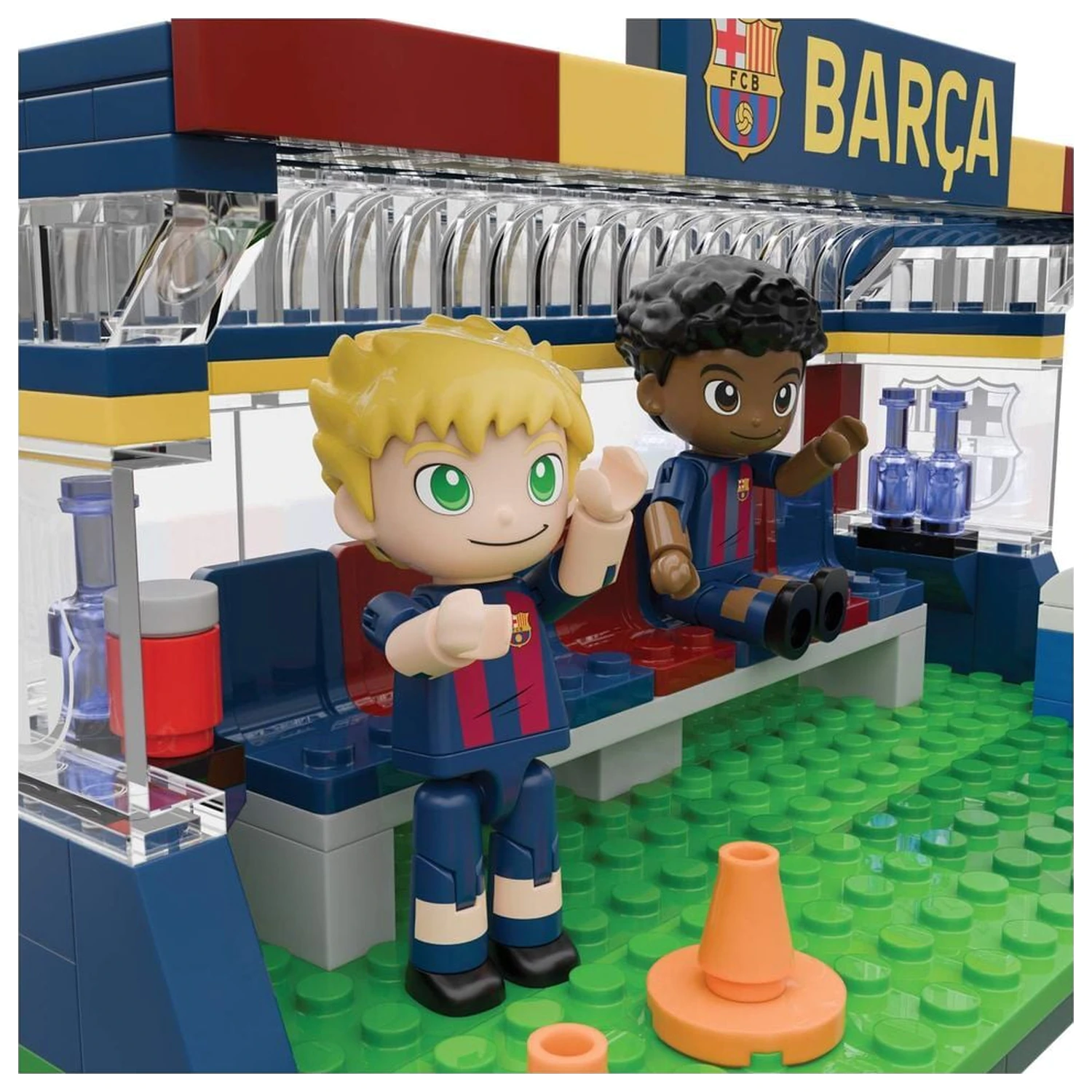 FC Barcelona zestaw ławka z figurkami 226 sztuk zdjęcie produktu