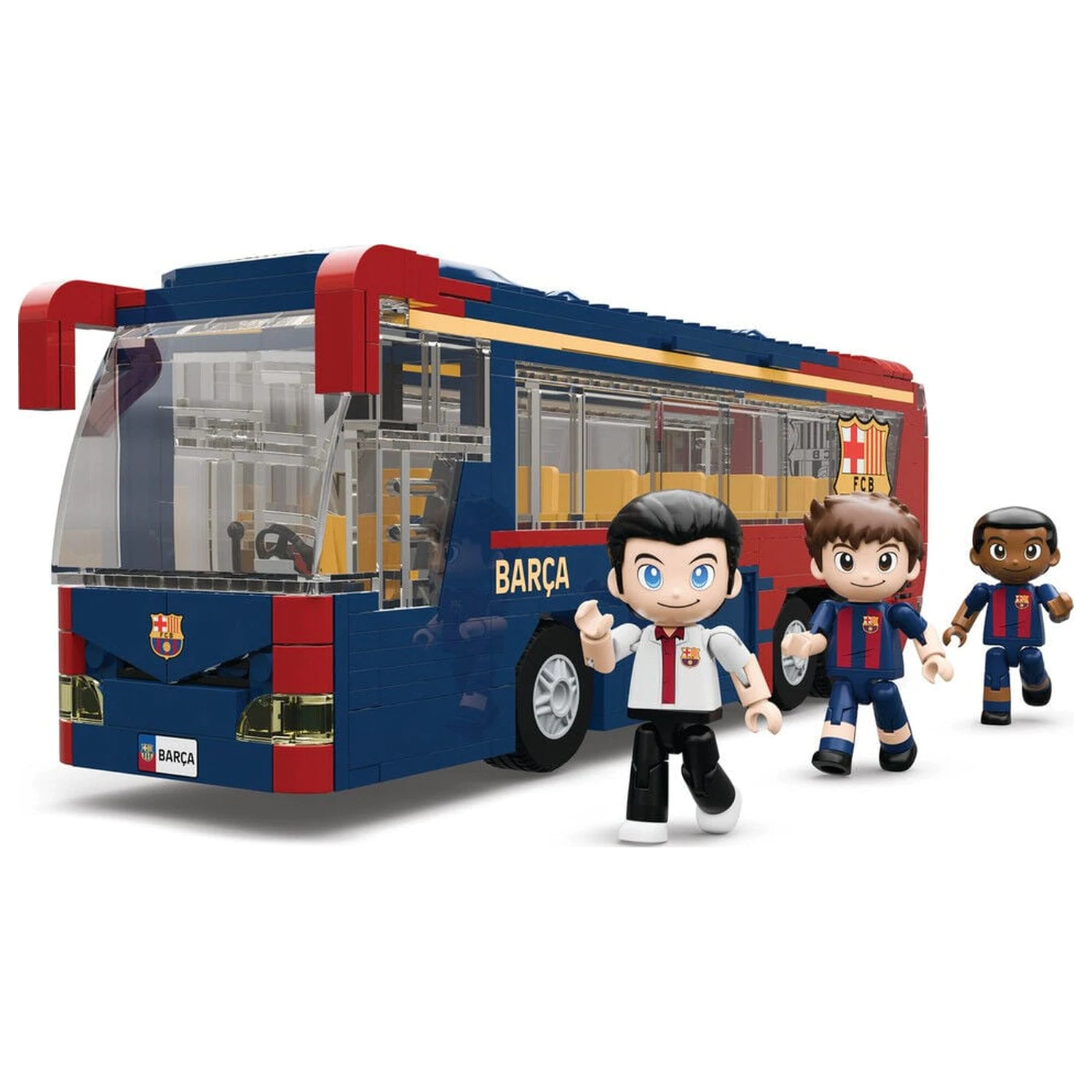 Zestaw autobusowy FC Barcelona z figurkami 488 elementów zdjęcie produktu