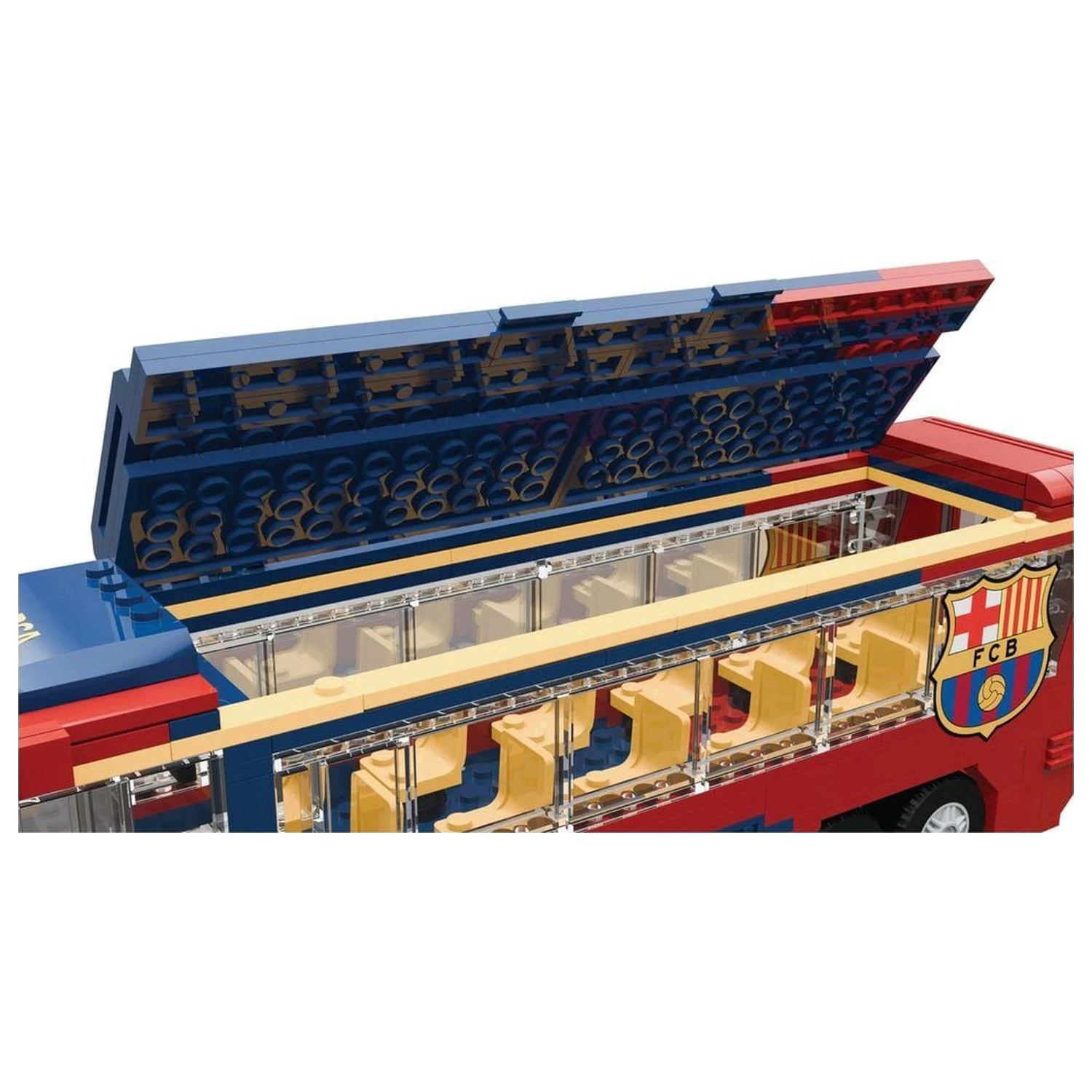 Zestaw autobusowy FC Barcelona z figurkami 488 elementów zdjęcie produktu