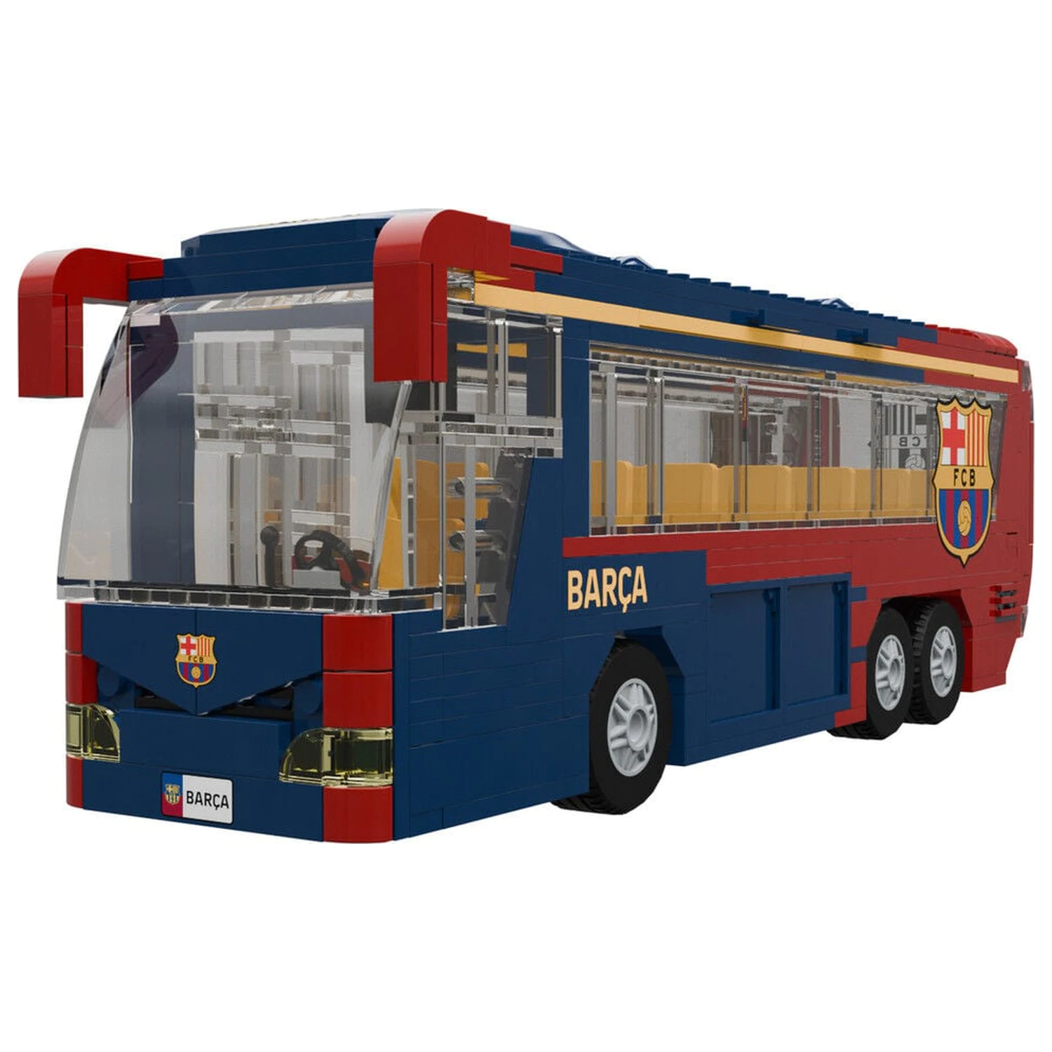 Zestaw autobusowy FC Barcelona z figurkami 488 elementów zdjęcie produktu
