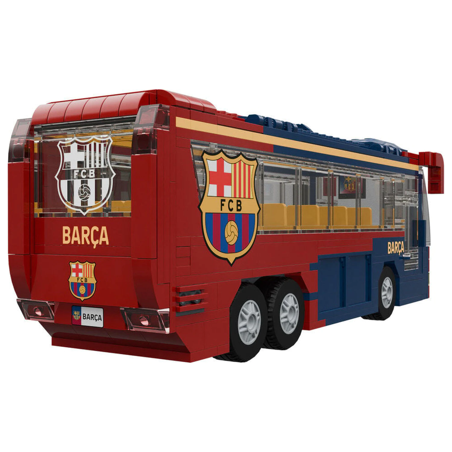 Zestaw autobusowy FC Barcelona z figurkami 488 elementów zdjęcie produktu