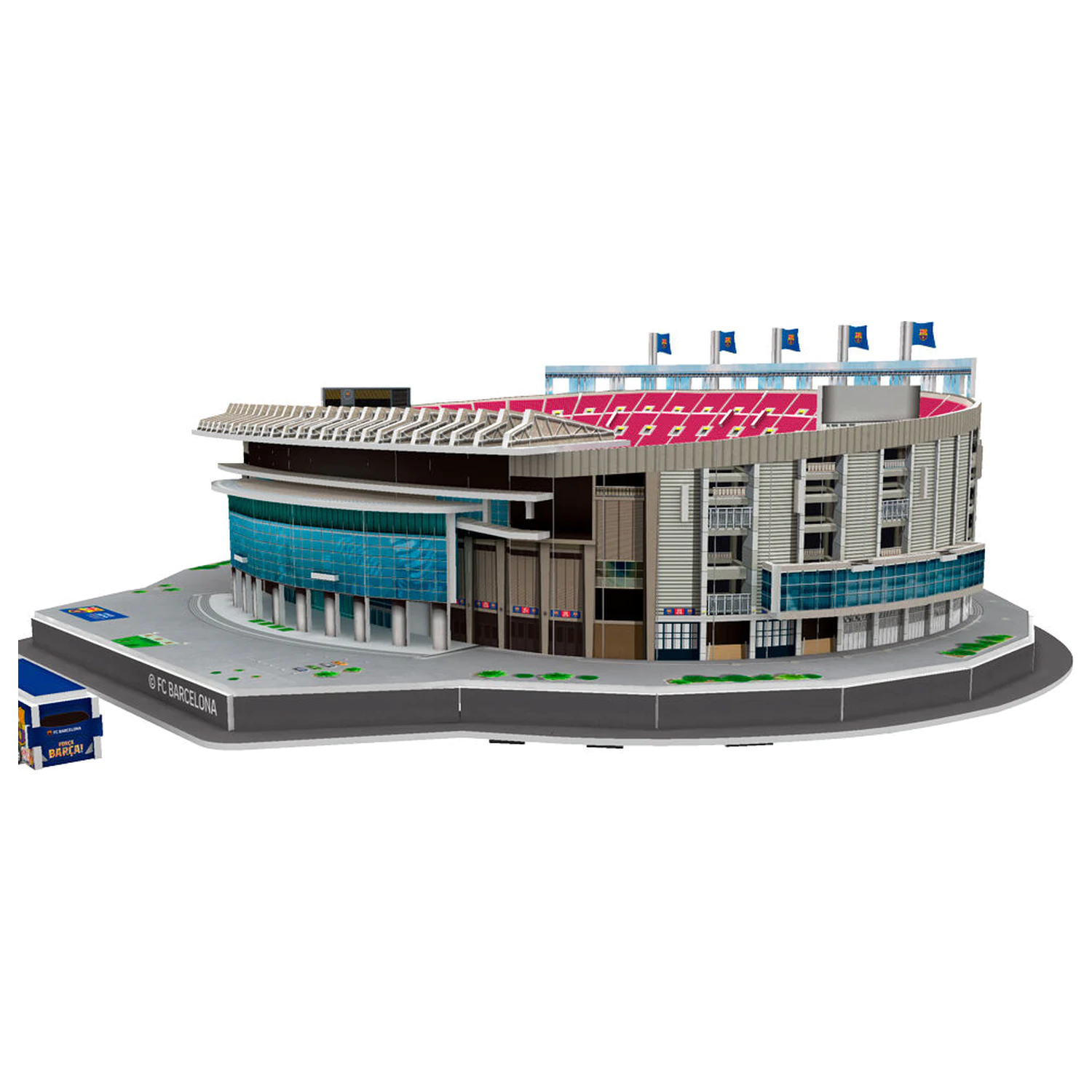 FC Barcelona Camp Nou Stadium puzzle 3D 98 szt. zdjęcie produktu