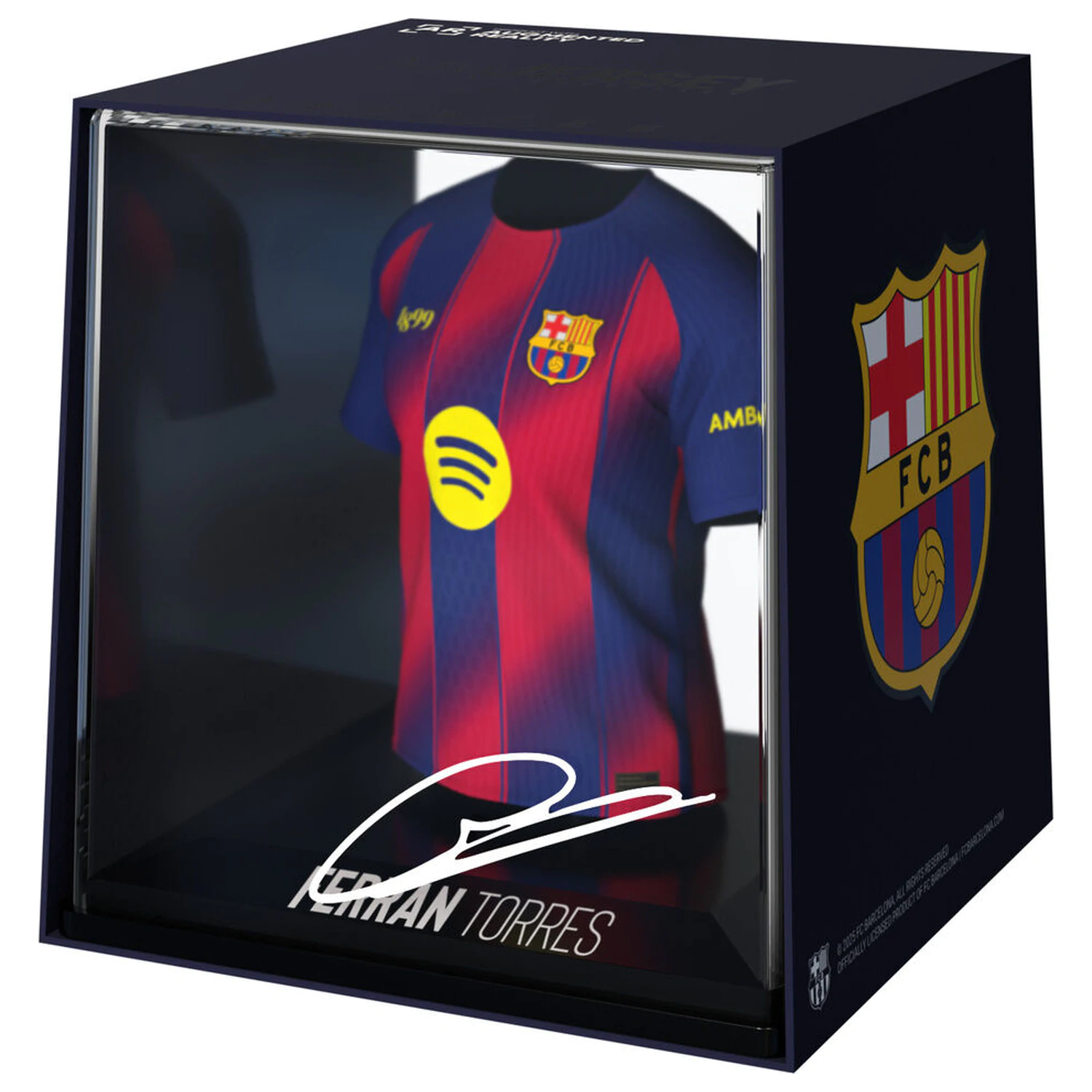 FC Barcelona Ferrán Torres mini figurka t-shirtu zdjęcie produktu