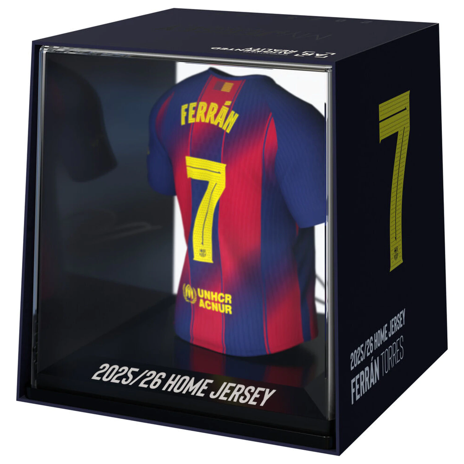 FC Barcelona Ferrán Torres mini figurka t-shirtu zdjęcie produktu