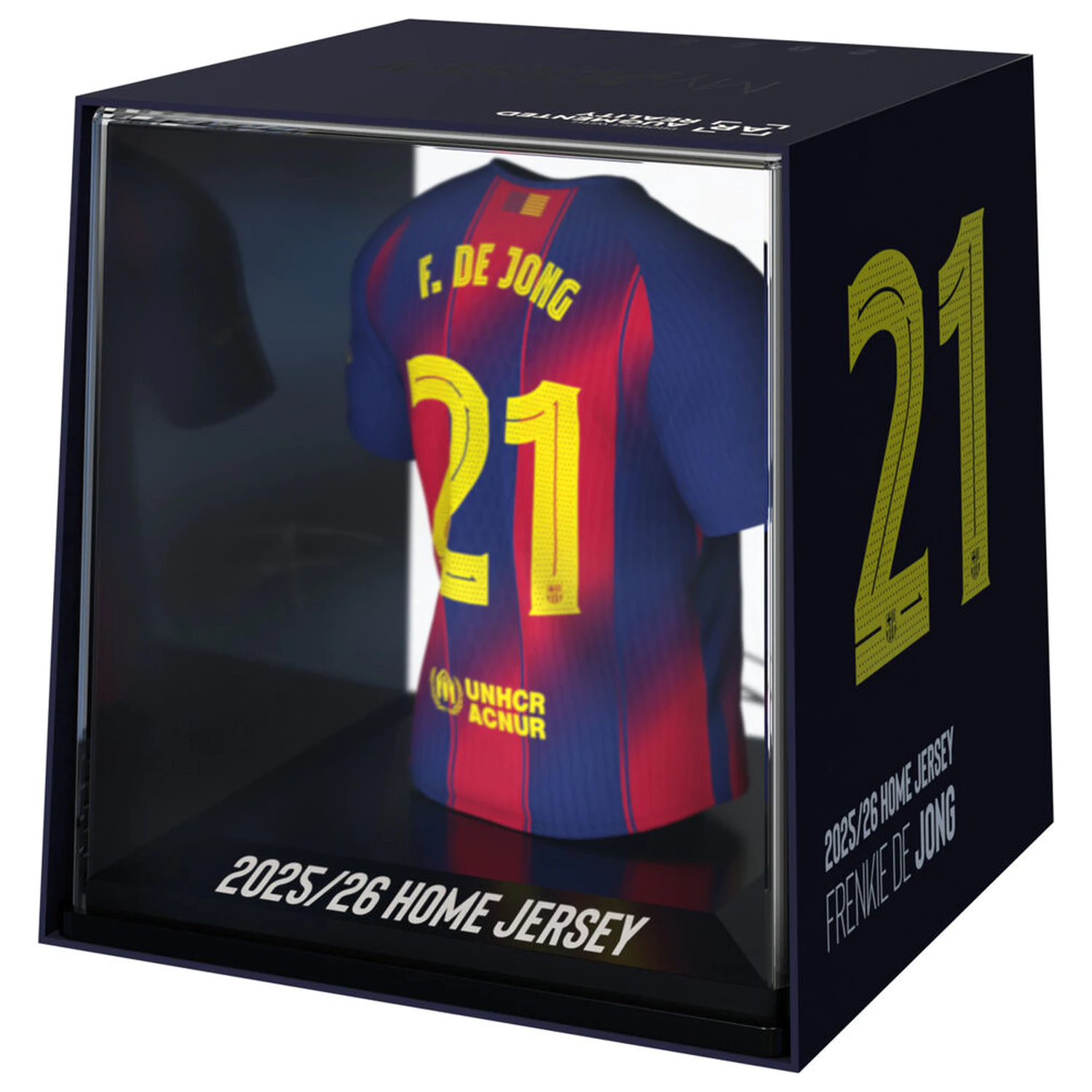 FC Barcelona Frenkie de Jong figurka mini koszulka zdjęcie produktu