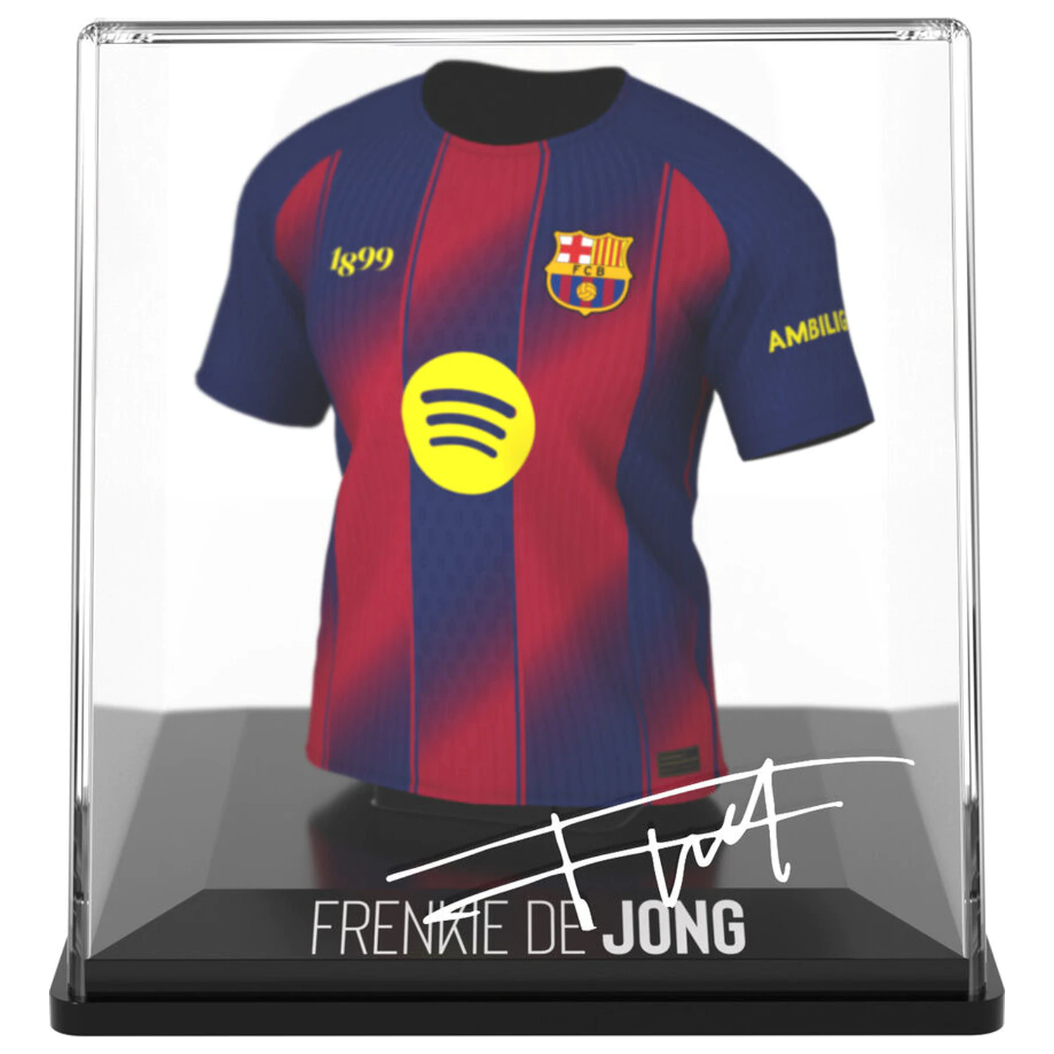 FC Barcelona Frenkie de Jong figurka mini koszulka zdjęcie produktu