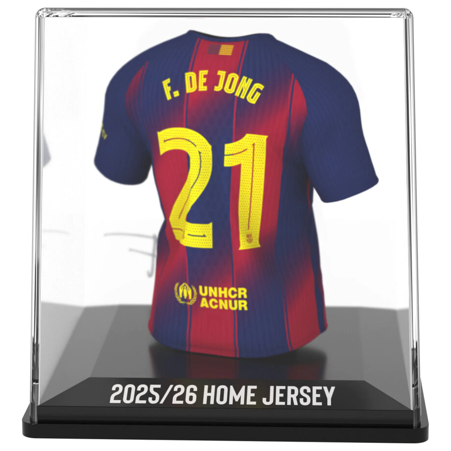 FC Barcelona Frenkie de Jong figurka mini koszulka zdjęcie produktu