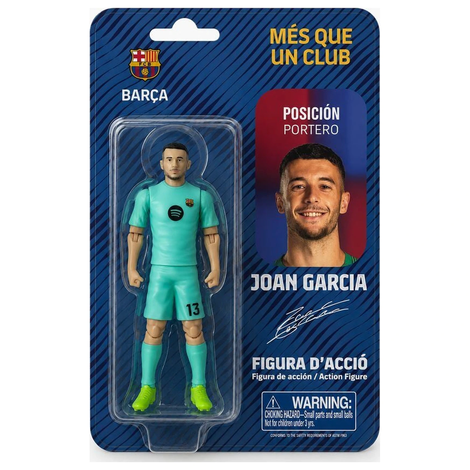 FC Barcelona Joan Garcia figurka akcji 10 cm zdjęcie produktu