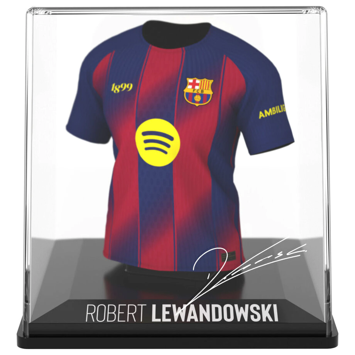 FC Barcelona Lewandowski mini koszulka figurka zdjęcie produktu