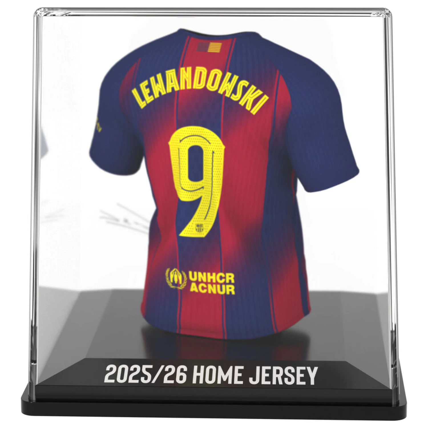 FC Barcelona Lewandowski mini koszulka figurka zdjęcie produktu