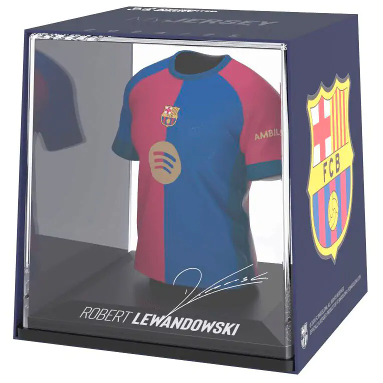 FC Barcelona Lewandowski mini figurka t-shirt zdjęcie produktu