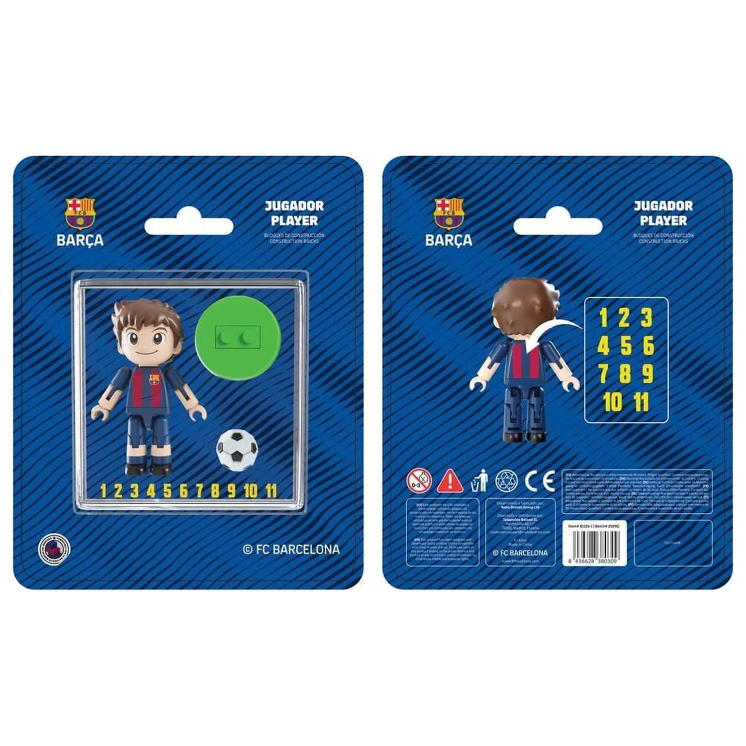 FC Barcelona figurka zawodnika 4 cm zdjęcie produktu