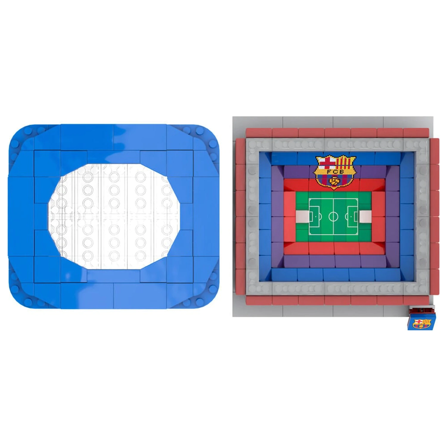 Zestaw stadionu FC Barcelona 417 elementów zdjęcie produktu