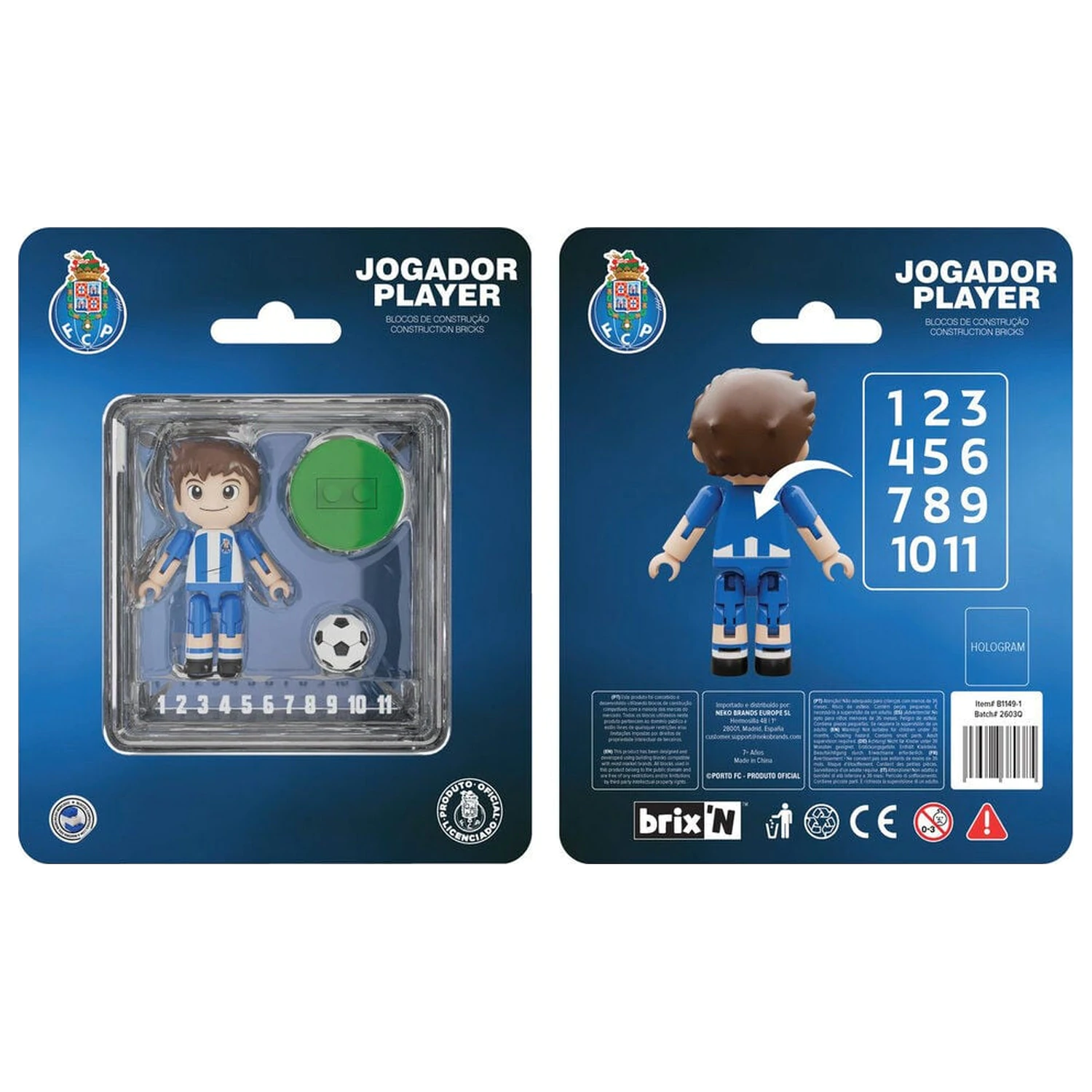 Figurka gracza FC Porto 4cm zdjęcie produktu