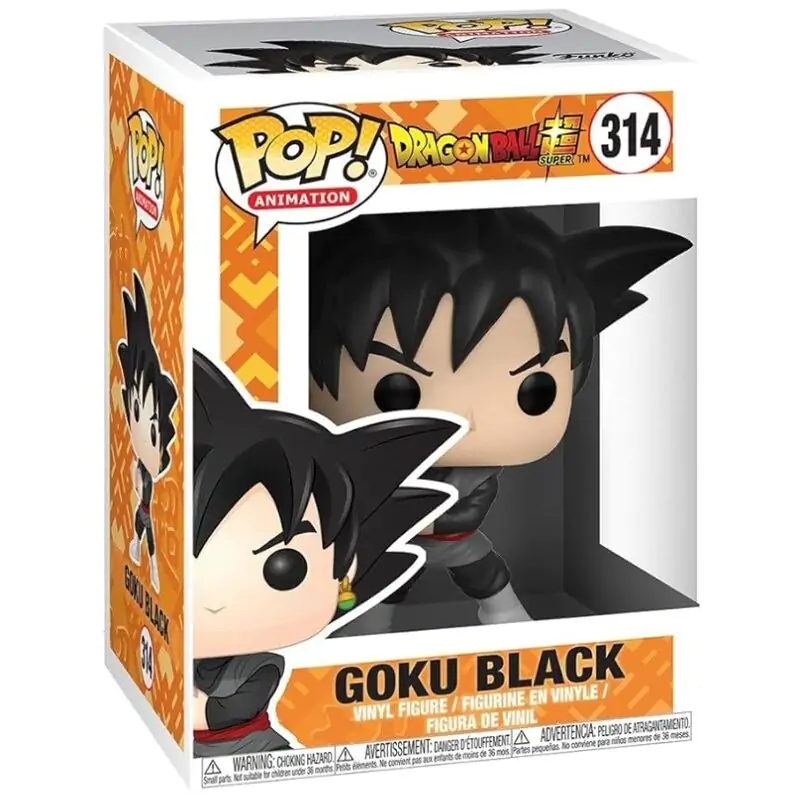 Dragon Ball Super POP! Animation Figurka winylowa Goku Black 9 cm zdjęcie produktu