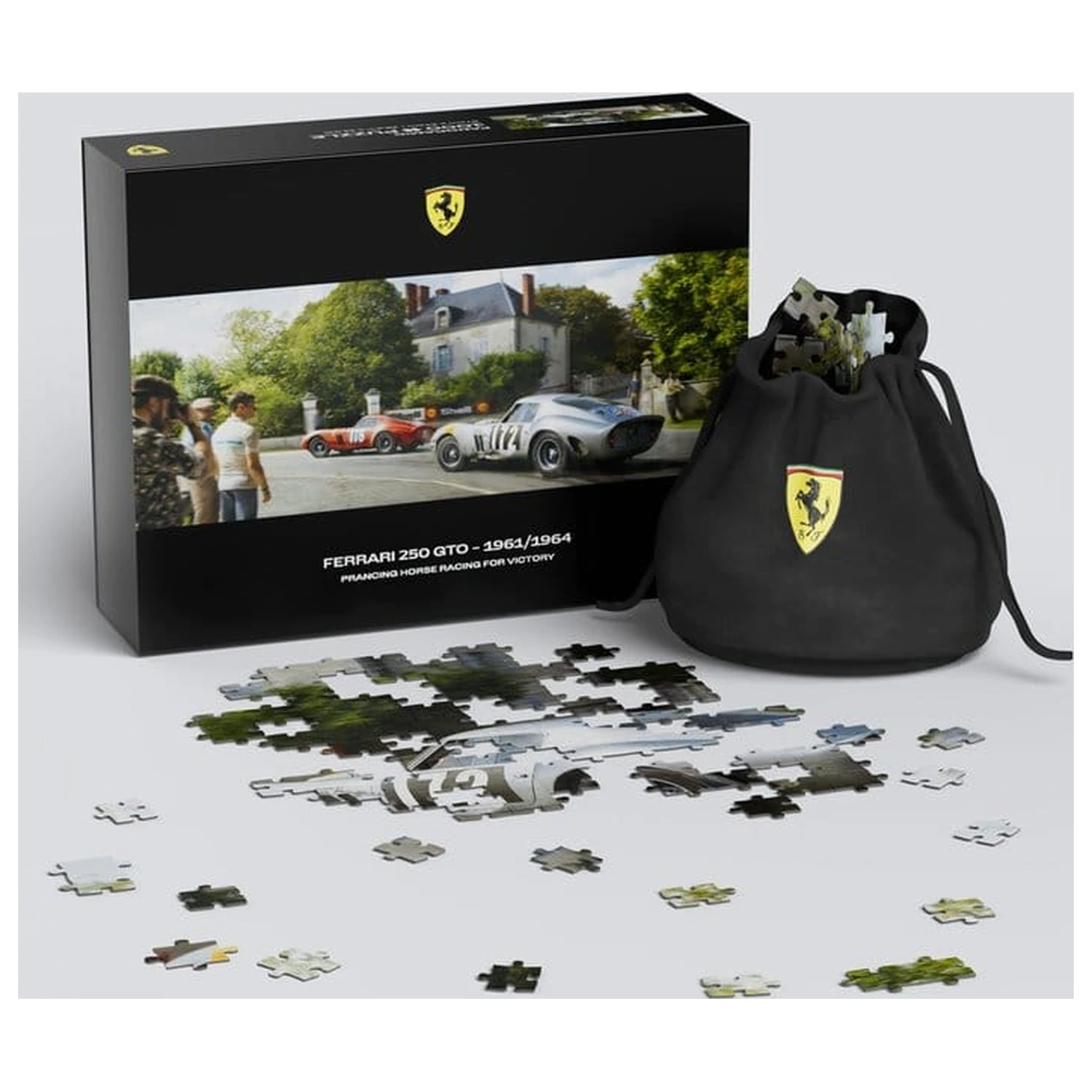 Ferrari 250GTO Premium Puzzle Prancing Horse Racing For Victory (1000 elementów) 97 x 34 cm zdjęcie produktu