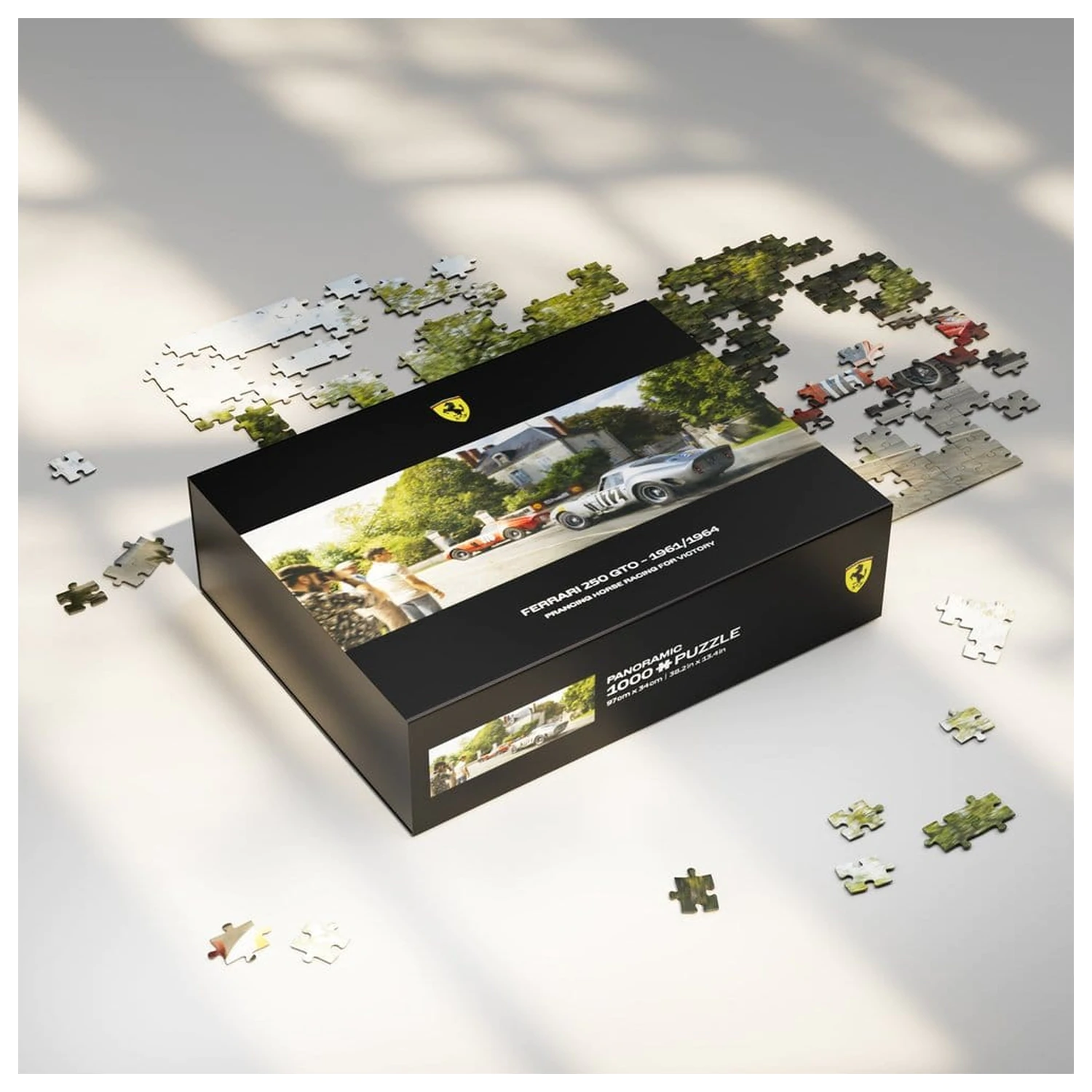 Ferrari 250GTO Premium Puzzle Prancing Horse Racing For Victory (1000 elementów) 97 x 34 cm zdjęcie produktu
