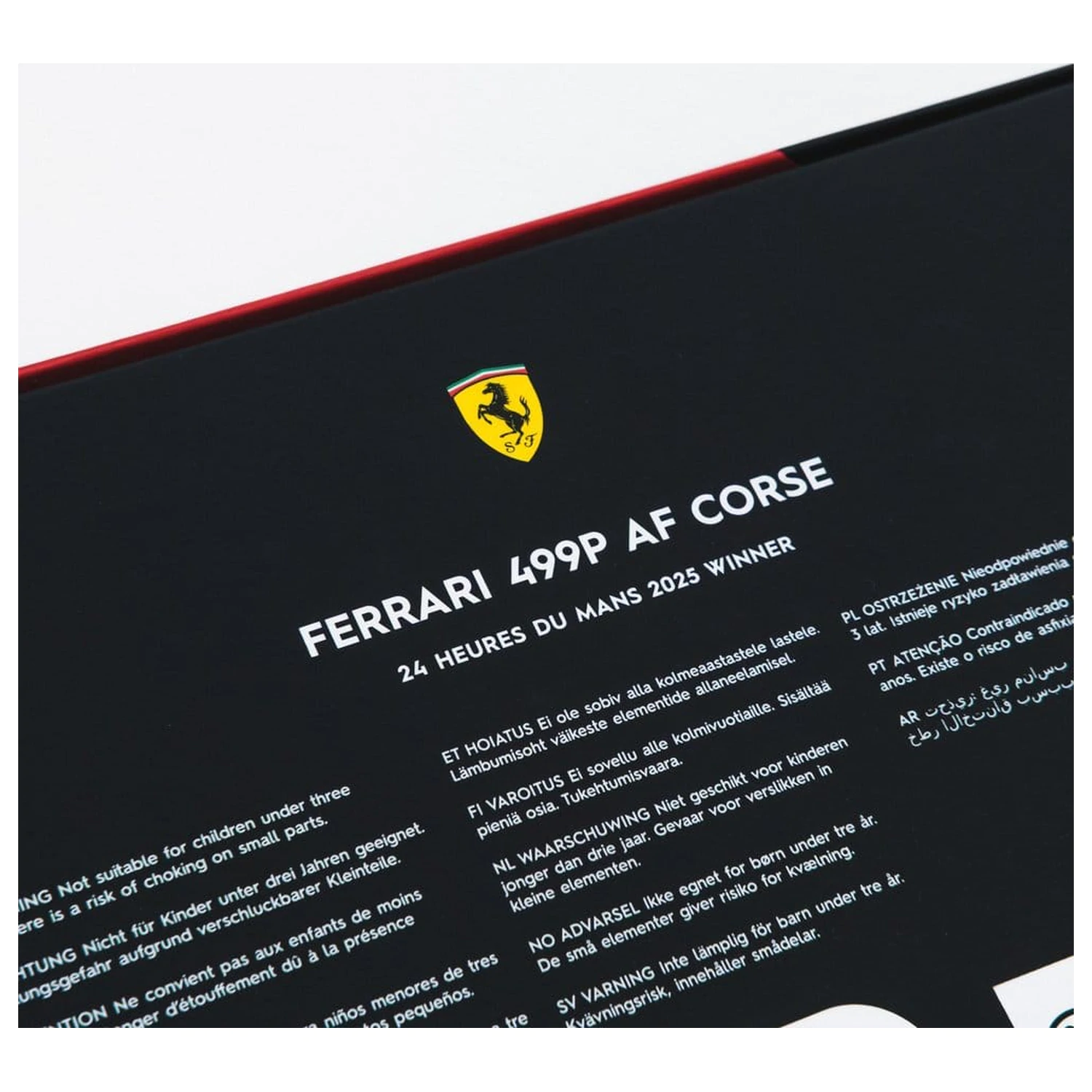 Ferrari AF Corse Puzzle 499P 24 Heures du Mans 2025 Zwycięzca (1000 Kawałków) 48 x 68 cm zdjęcie produktu
